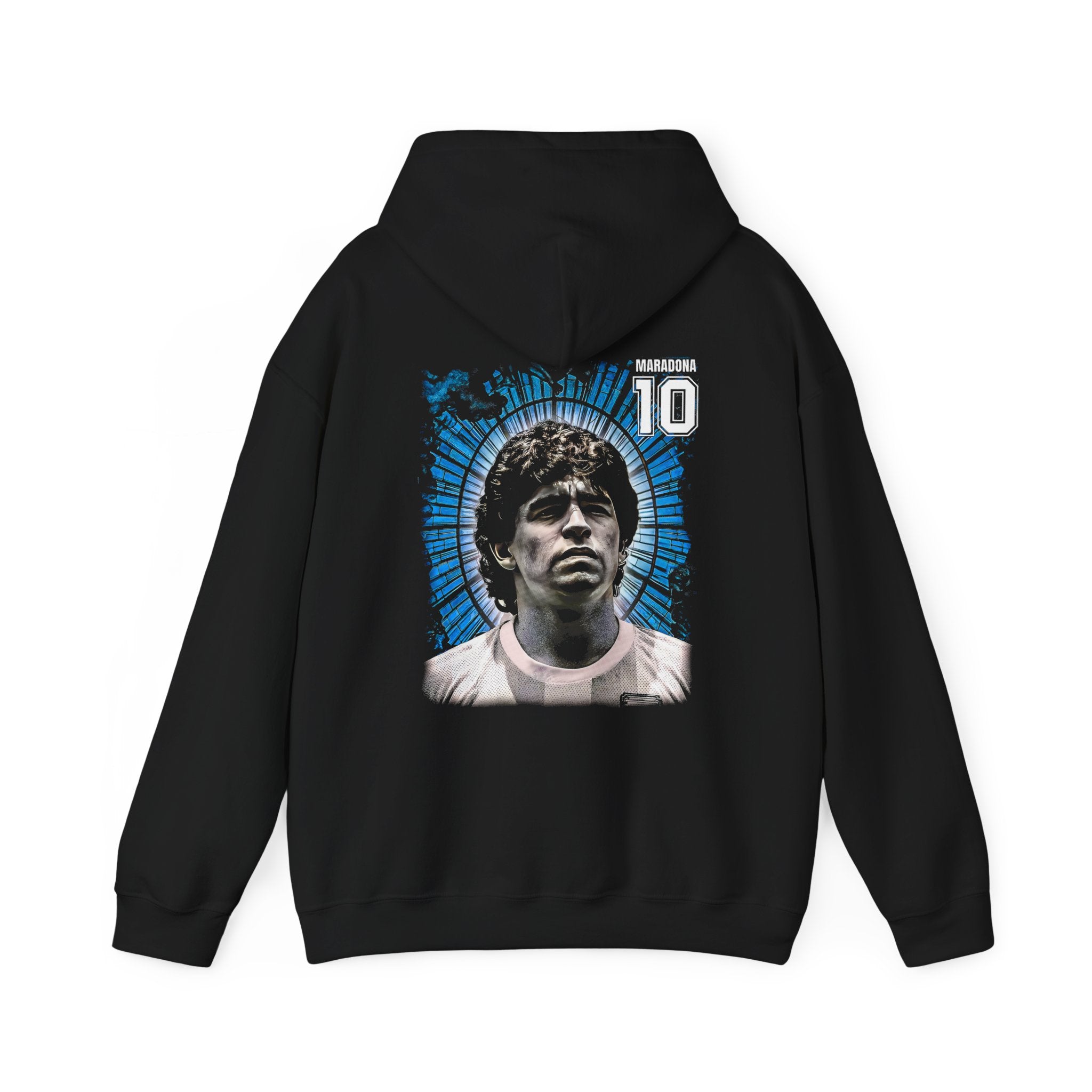 Maradona 10 Unisex Heavy Blend™ Hoodie - Tribute Sweatshirt for Soccer Fans