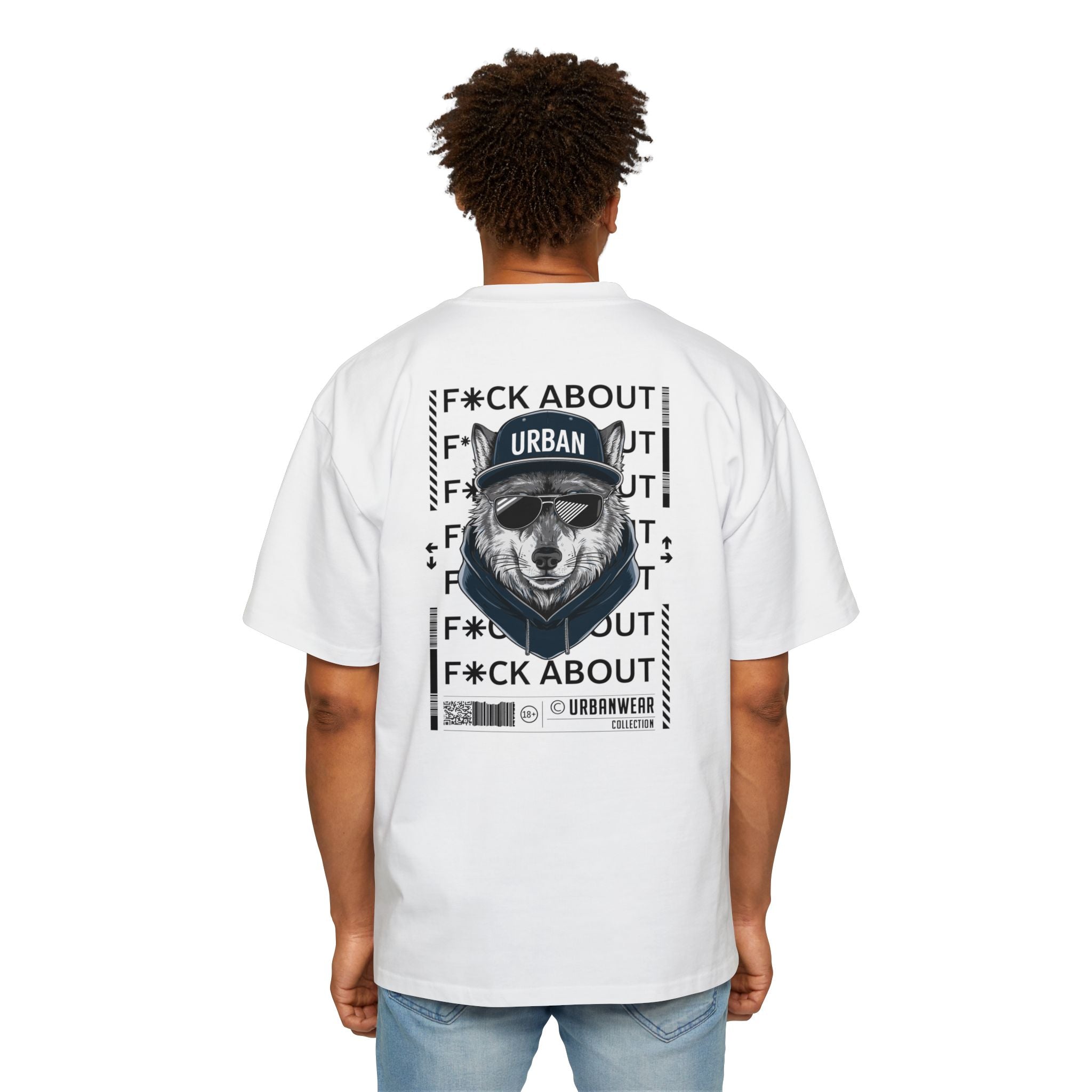 Urban Graphic Oversized Tee - Bold Statement T-Shirt