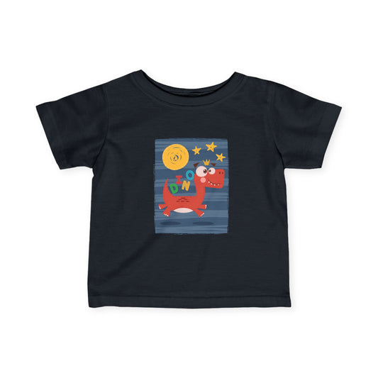 Playful Dinosaur Infant Tee - Cute Graphic Kids Shirt