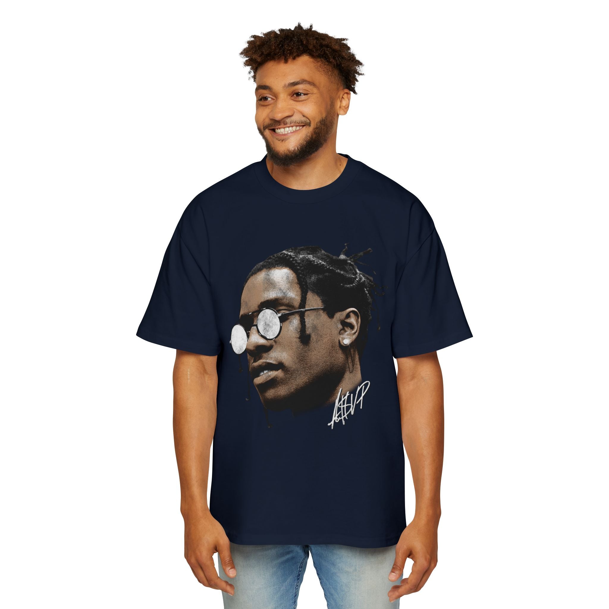 Oversized Tee with Cool Graphic Design – Trendy Streetwear Style