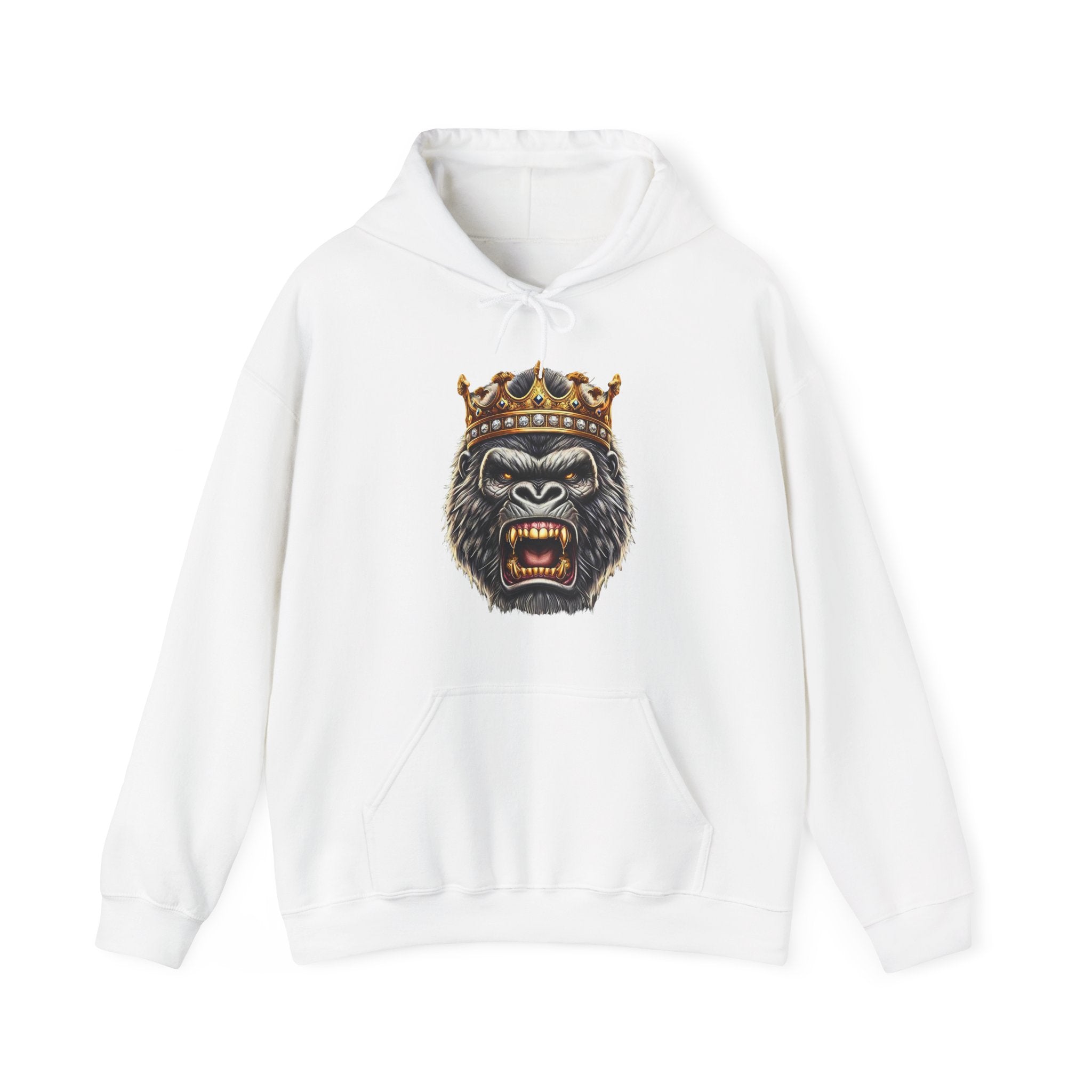 Angry Gorilla King Unisex Hoodie