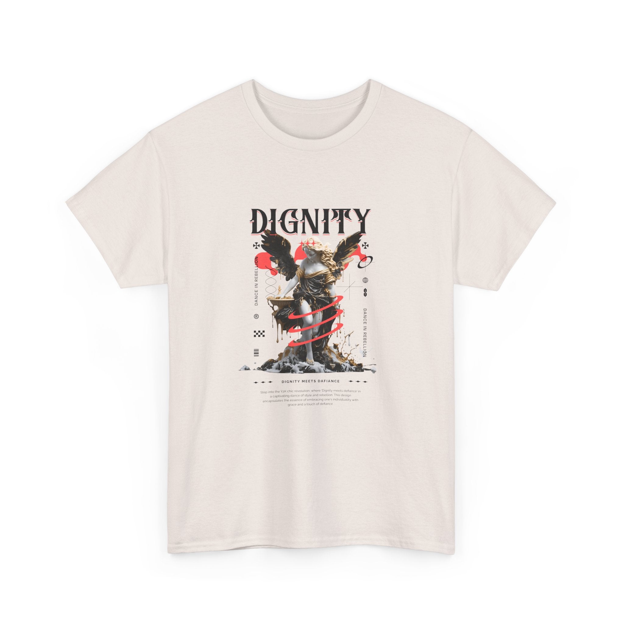 Dignity Graphic Unisex Heavy Cotton Tee - Bold Art for Self-Expression