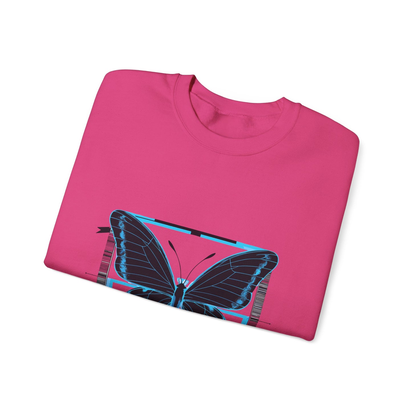 Stylish Butterfly Graphic Unisex Sweatshirt - Dream in Color