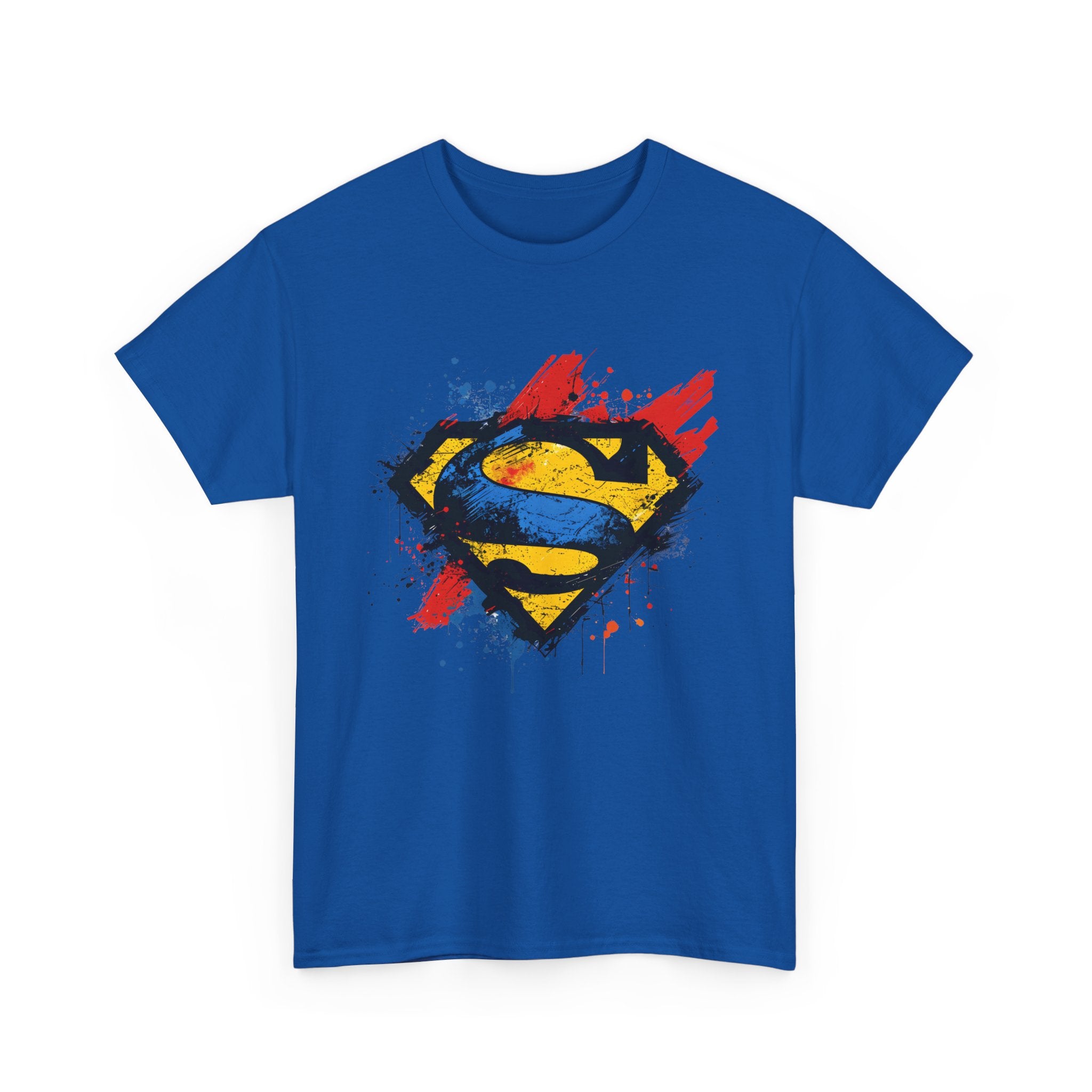 Superhero Superman Inspired Unisex Heavy Cotton Tee