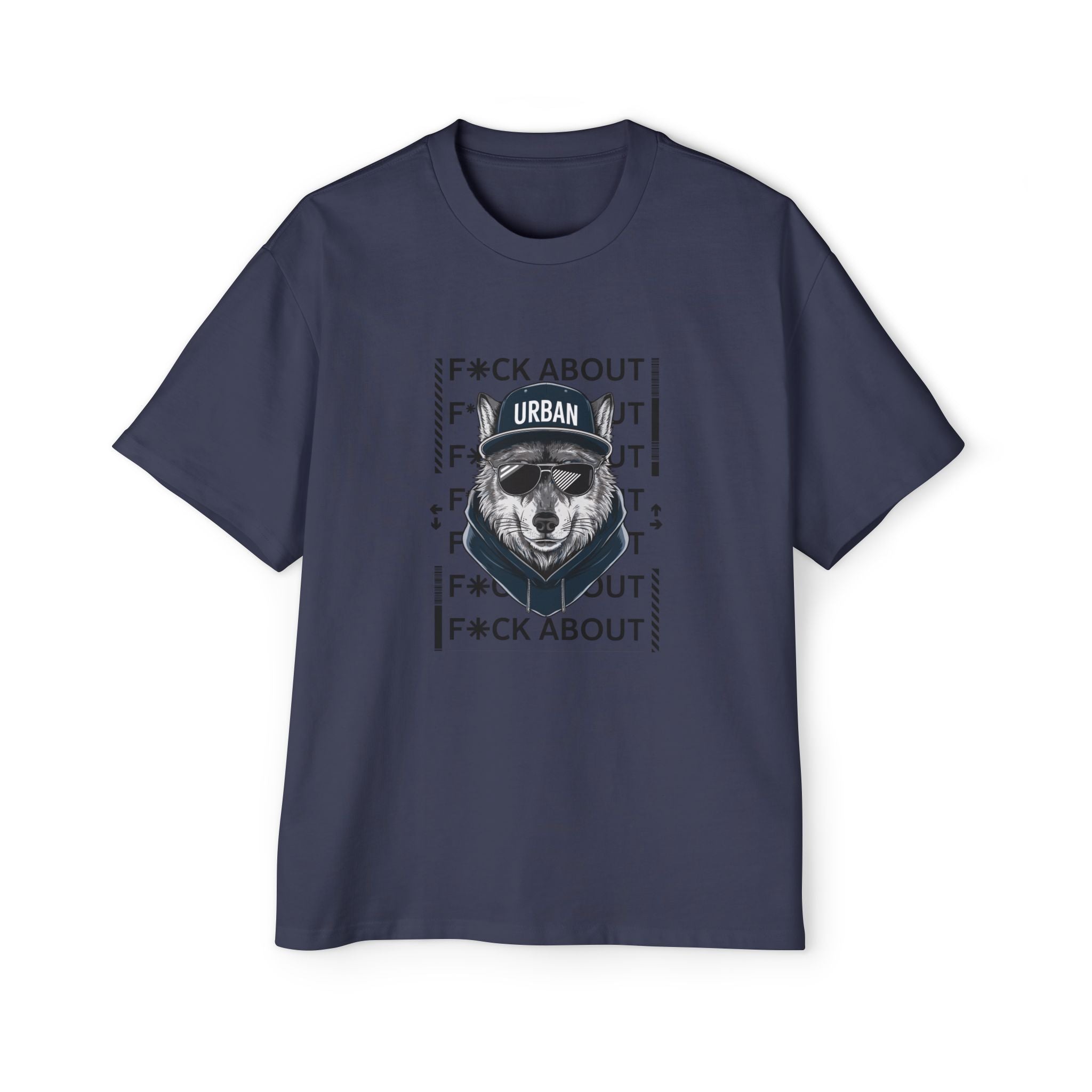 Urban Graphic Oversized Tee - Bold Statement T-Shirt