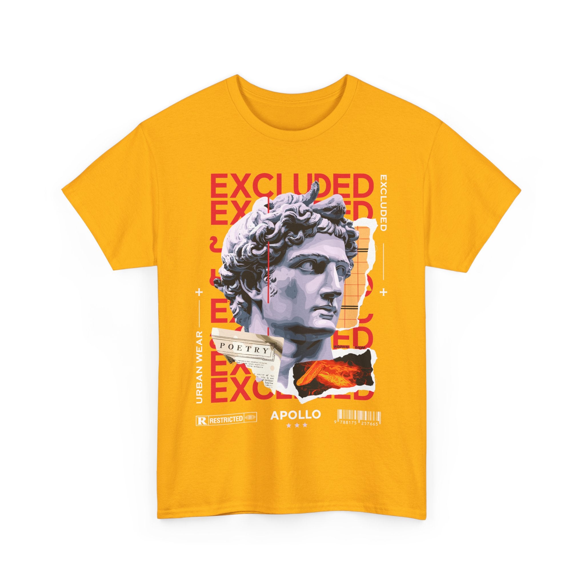 Urban Poetry Apollo Unisex Heavy Cotton Tee