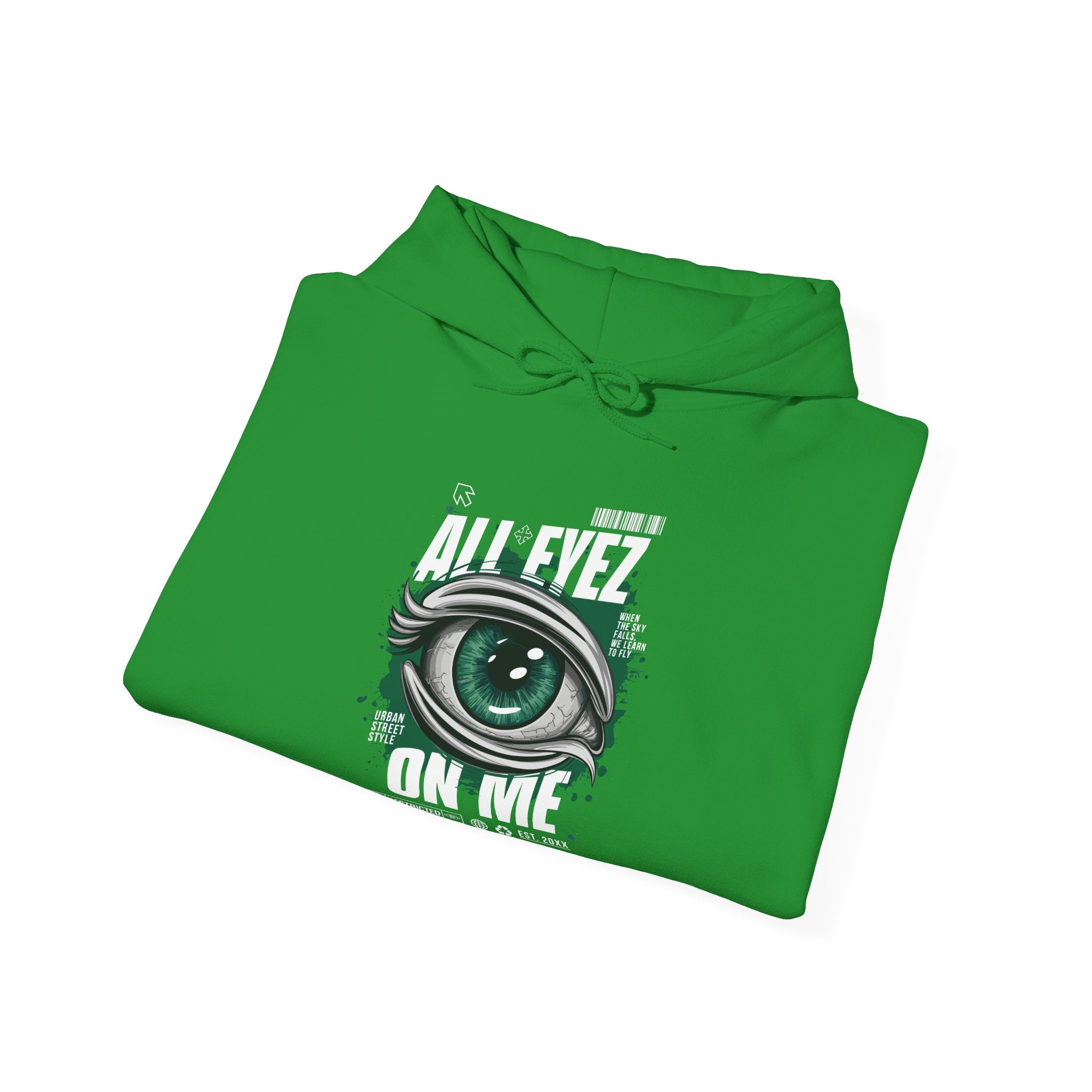 All Eyez On Me Unisex Heavy Blend Hoodie - Urban Streetwear Sweatshirt