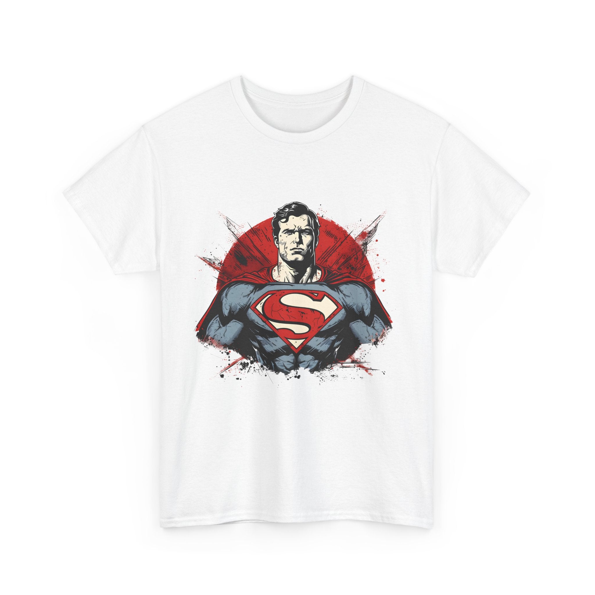 Superhero Superman Unisex Heavy Cotton Tee