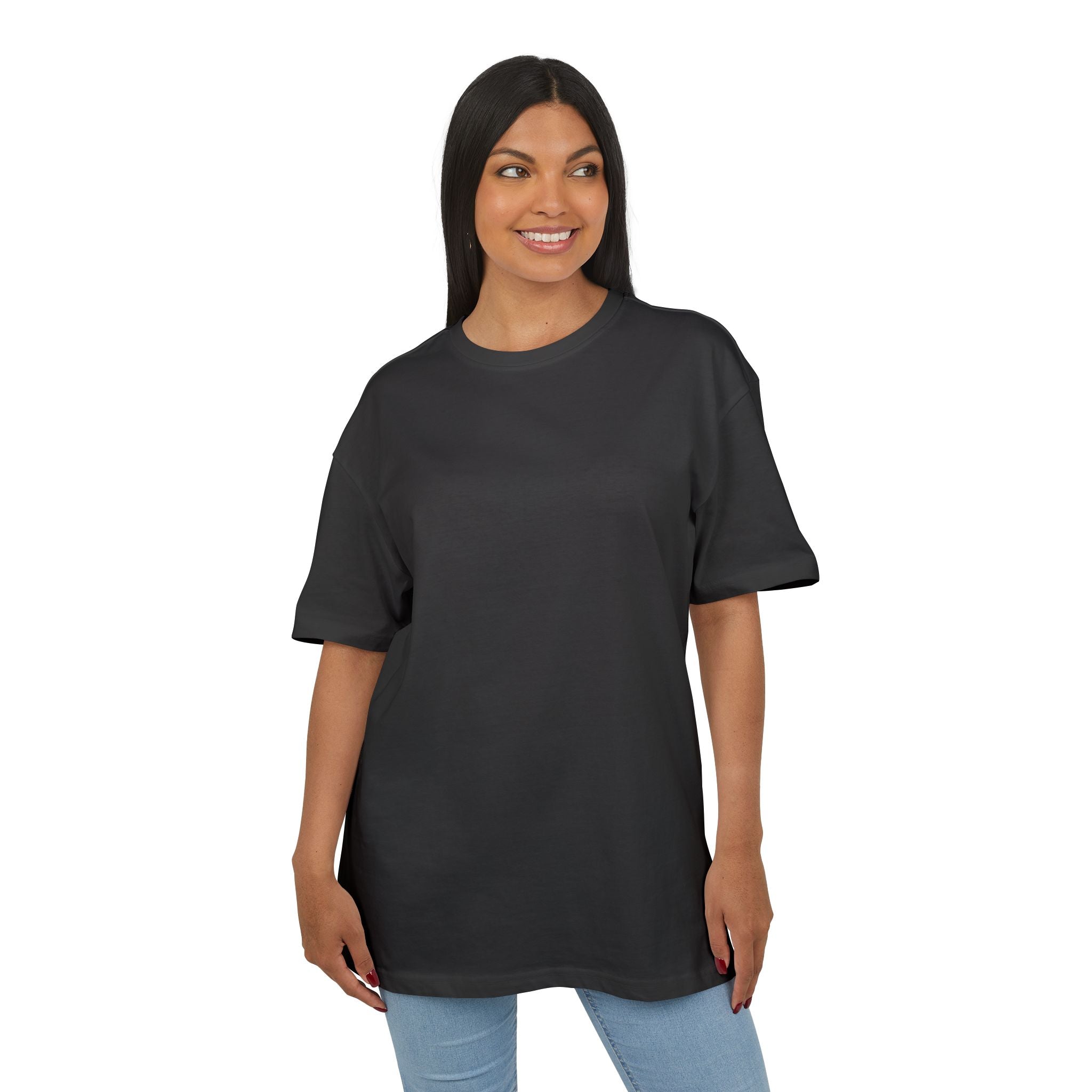 Unisex Heavy Oversize Tee - La Cervezza Fría, Las Mujeres Calientes Design