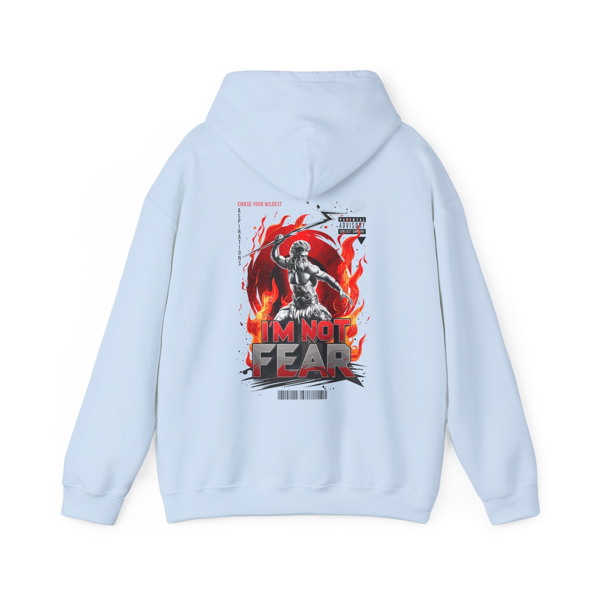 I'm Not Fear Unisex Heavy Blend™ Hooded Sweatshirt - Bold Graphic Statement