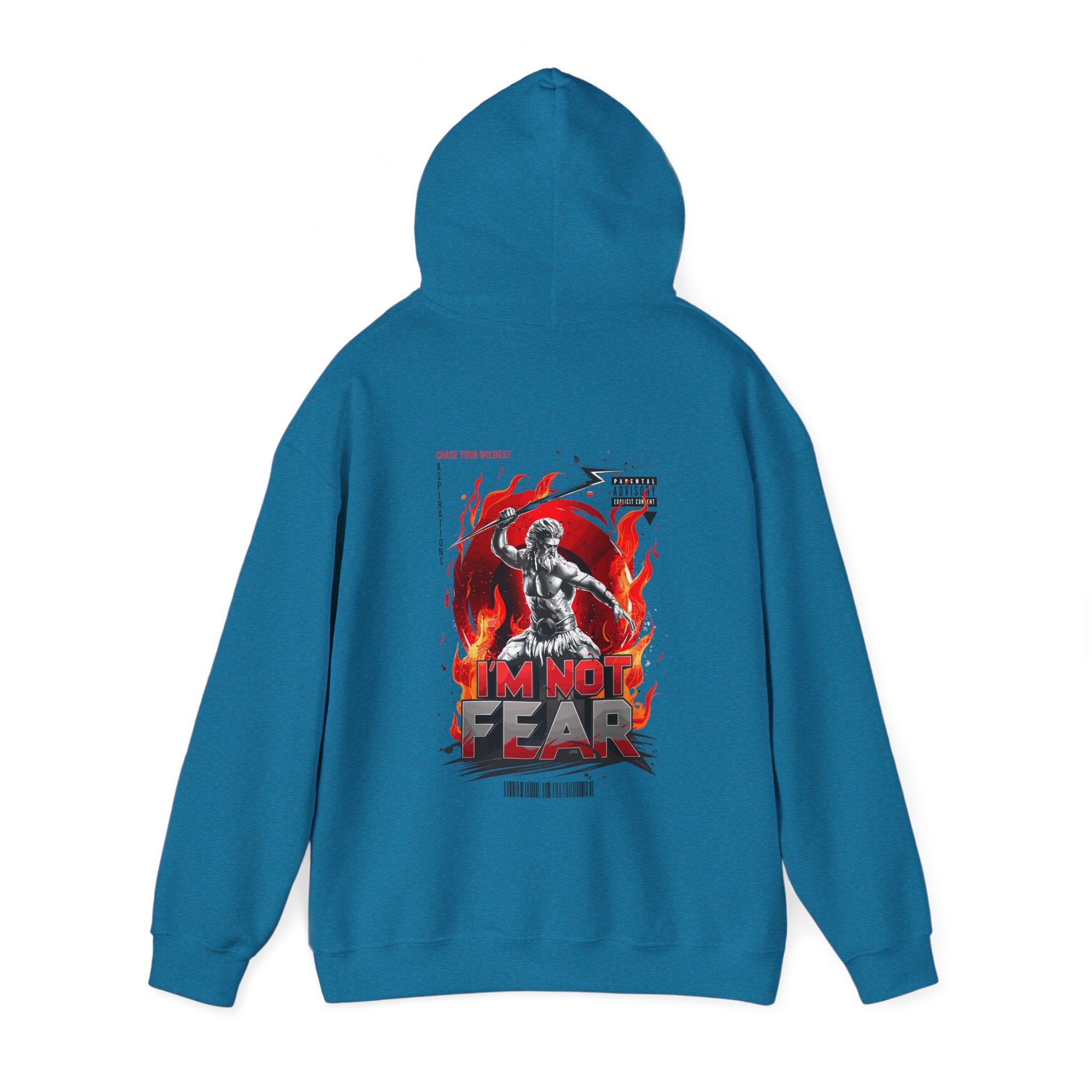 I'm Not Fear Unisex Heavy Blend™ Hooded Sweatshirt - Bold Graphic Statement