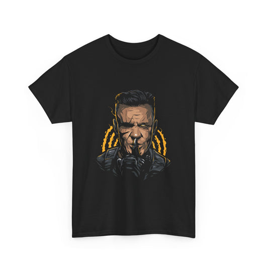 Vintage Graphic Unisex Heavy Cotton Tee - Bold Design for Casual Wear