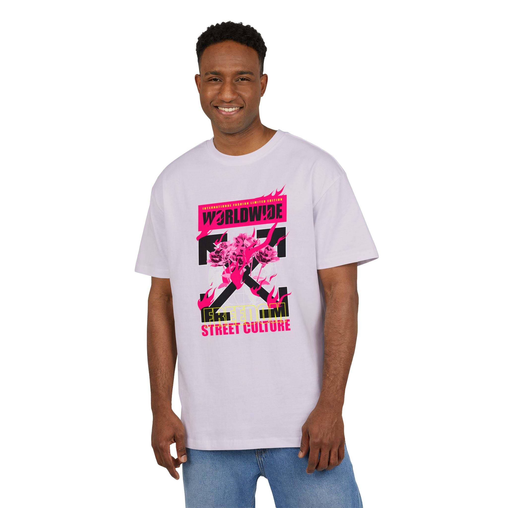 Worldwide Freedom Street Unisex Heavy Oversize Tee
