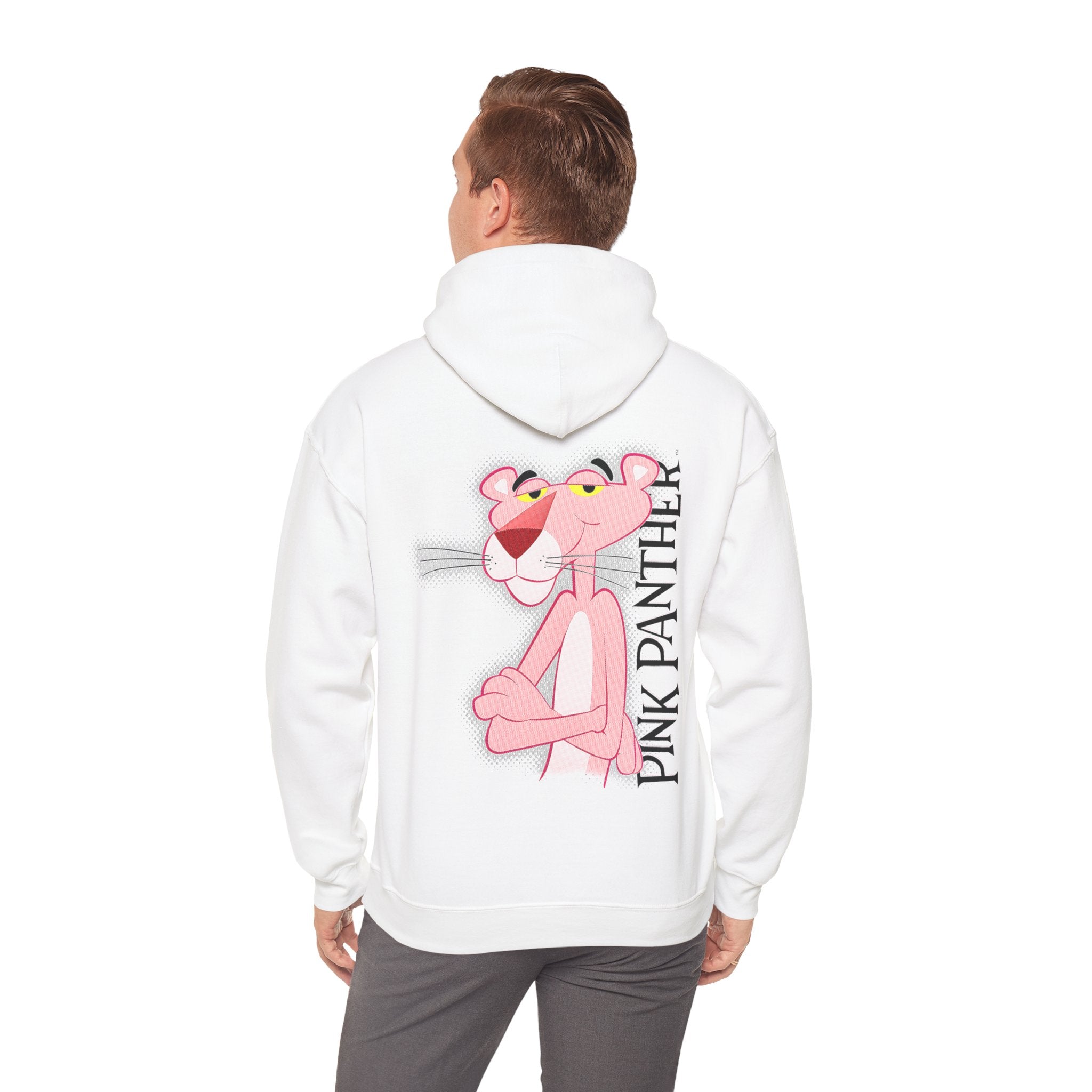 Pink Panther Unisex Heavy Blend Hoodie – Retro Cartoon Style