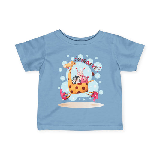 Cute Giraffe Infant Tee - Fun & Playful Baby Shirt for Everyday Adventures