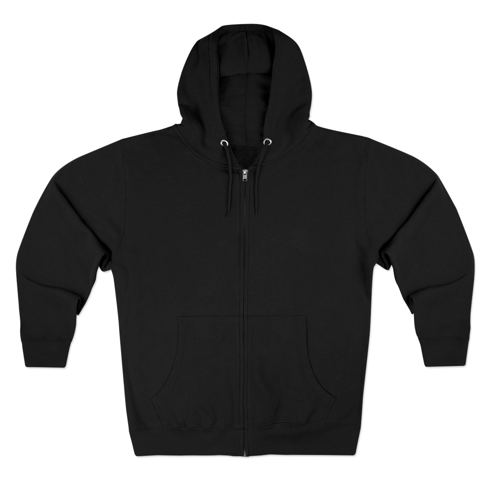 Unisex Gothic Zip Hoodie - "Orgullosamente Deudor De Coppel" Design