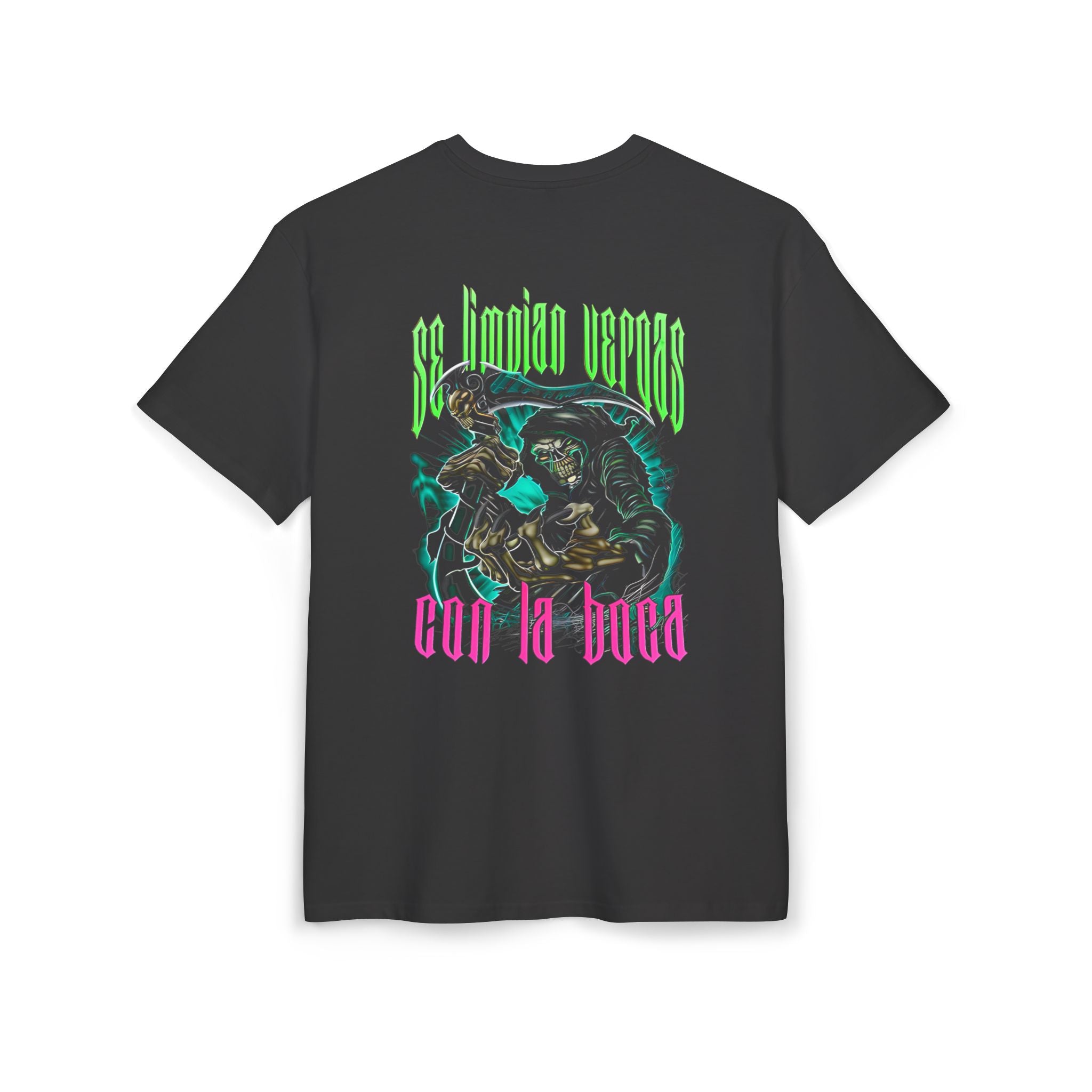 Unisex Heavy Oversize Tee - 'Se Limpian Versos Con La Boca' Graphic Tee for Casual Vibes