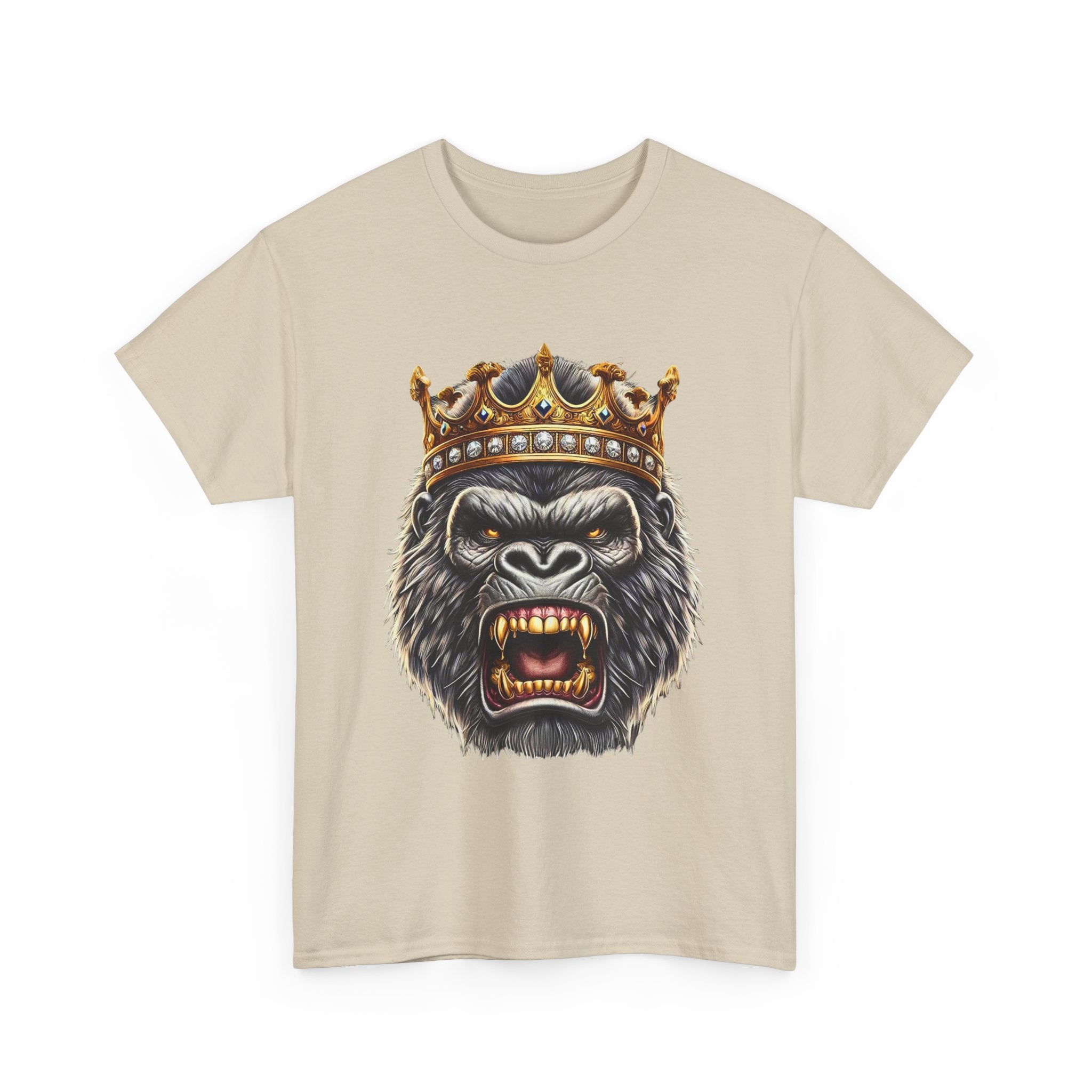 Angry Gorilla King Unisex Heavy Cotton Tee