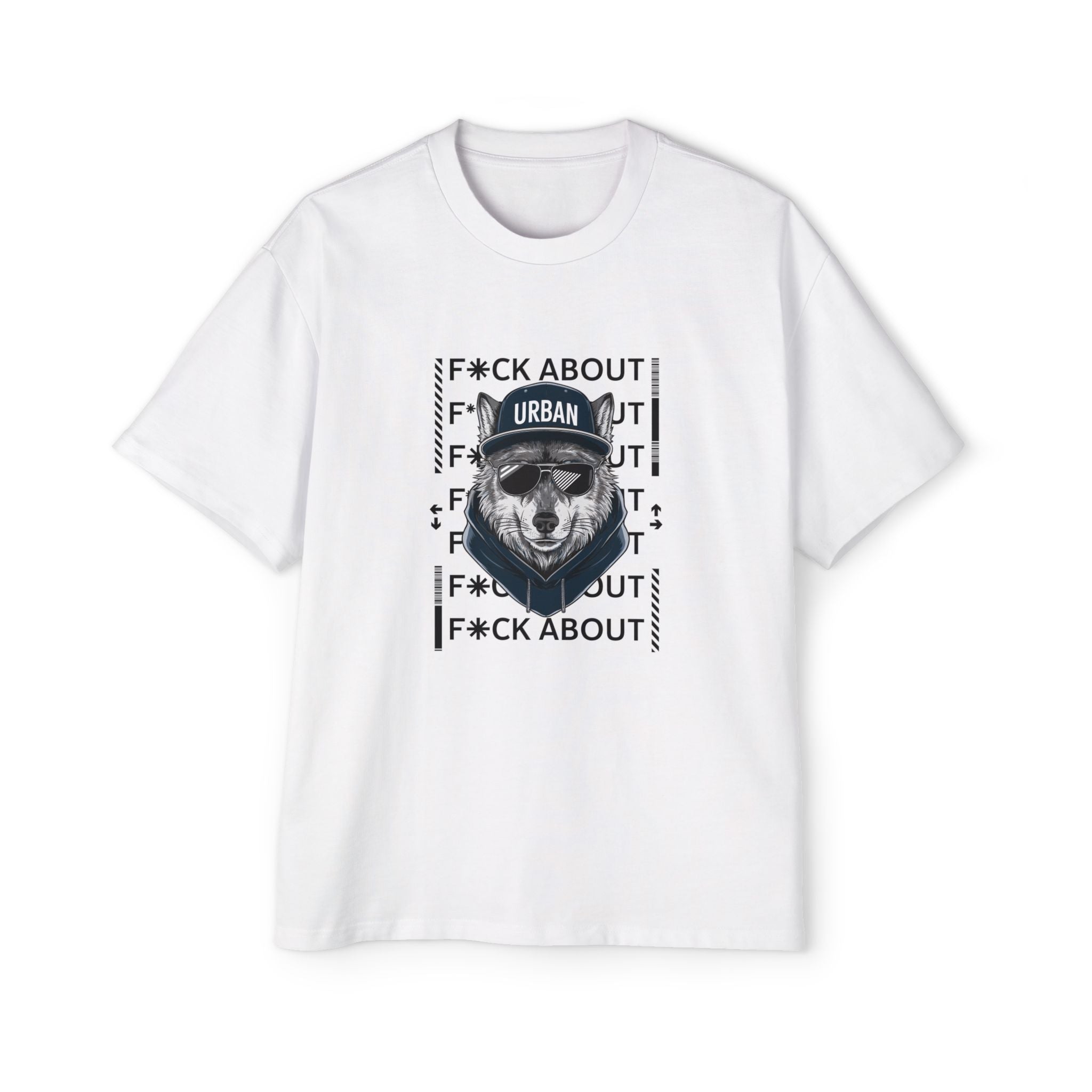 Urban Graphic Oversized Tee - Bold Statement T-Shirt