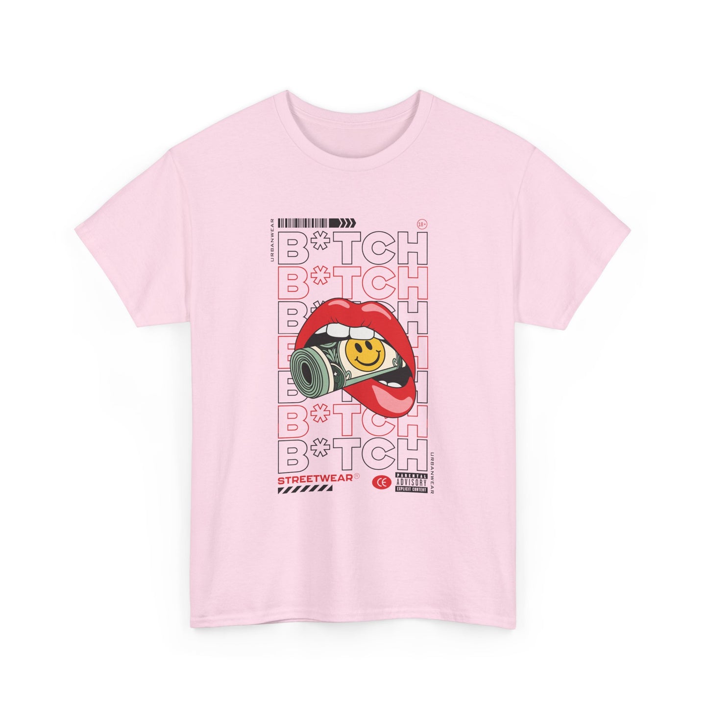 Trendy Unisex Heavy Cotton Tee with Bold 'BOTCH' Graphic