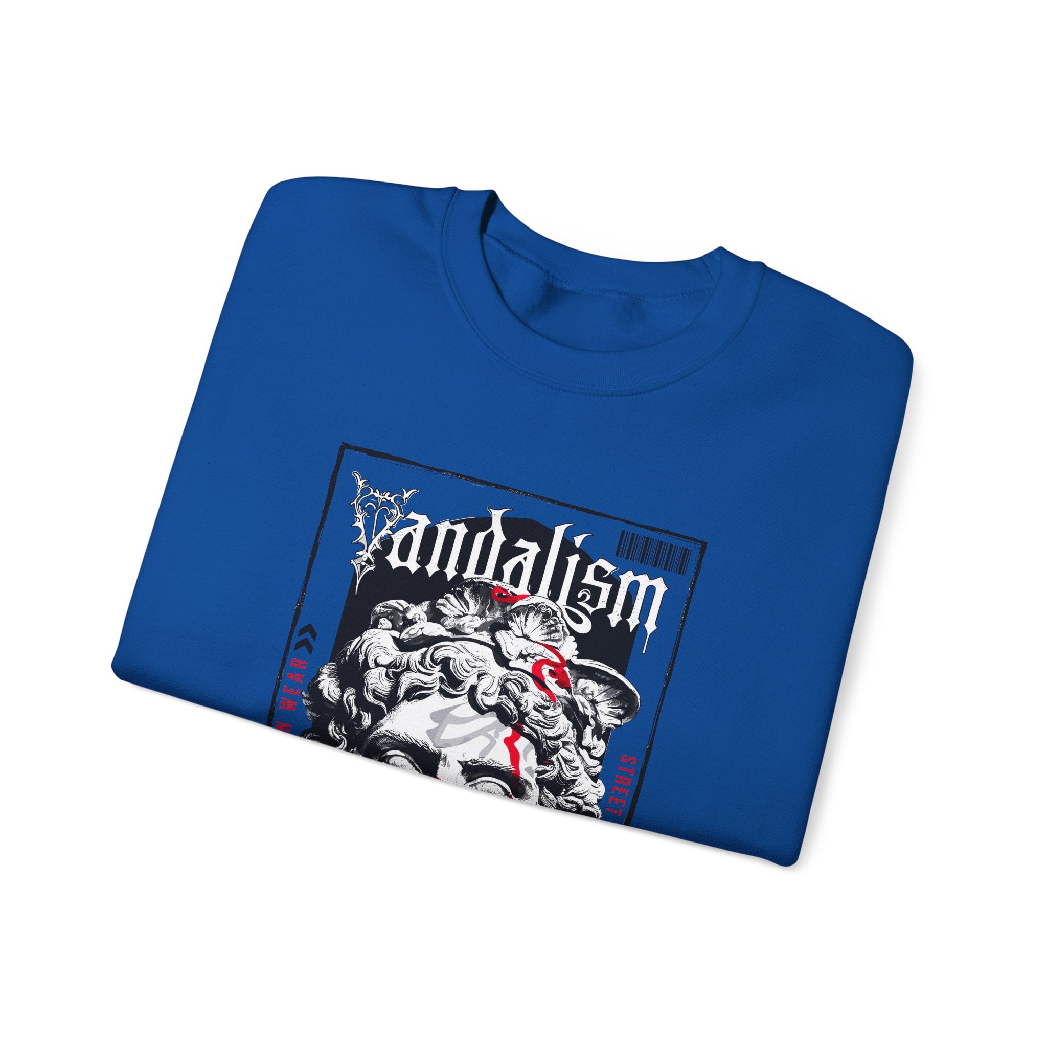 Vandalism Graphic Unisex Crewneck Sweatshirt - Edgy Street Style