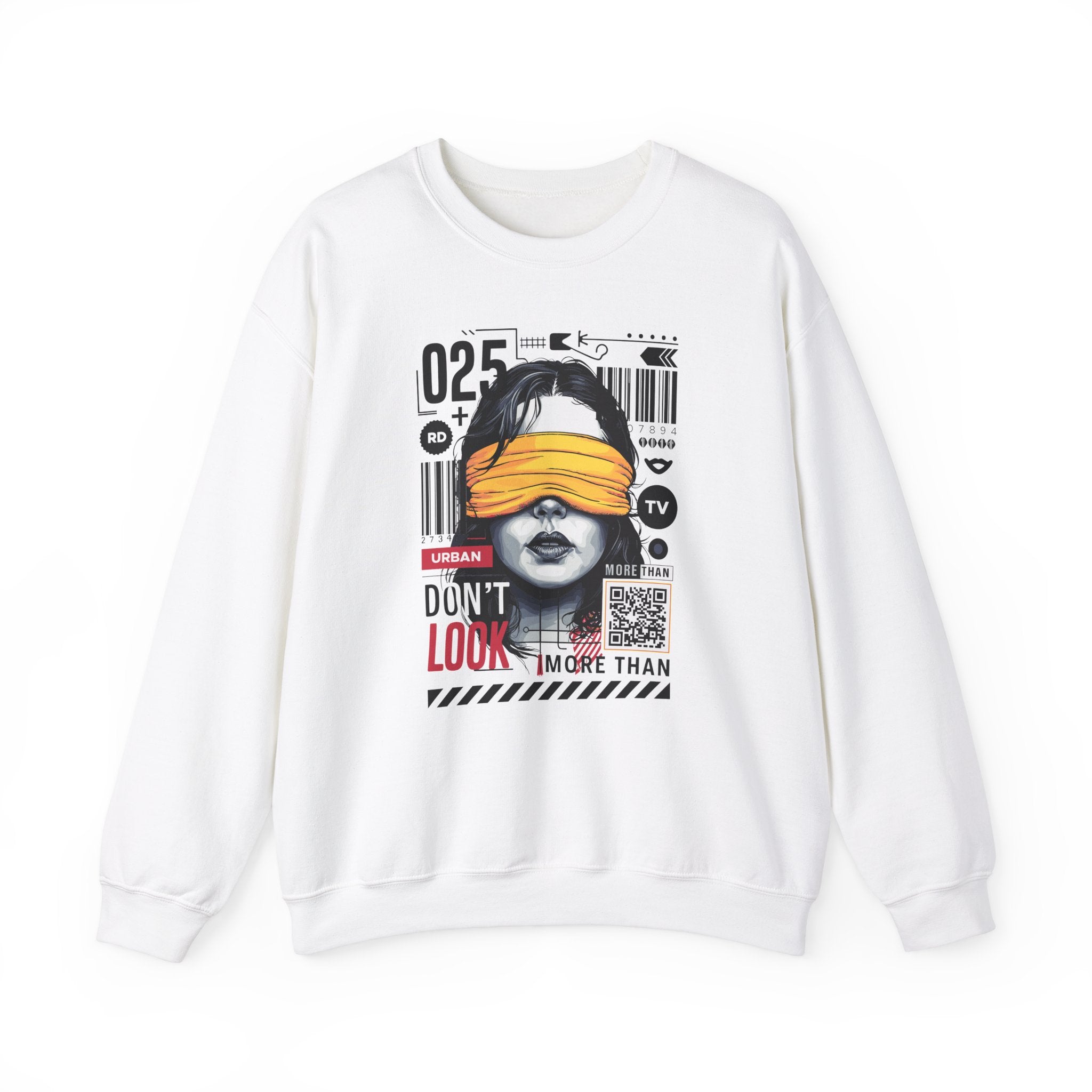 Urban Don’t Look Crewneck Sweatshirt - Unisex Heavy Blend™