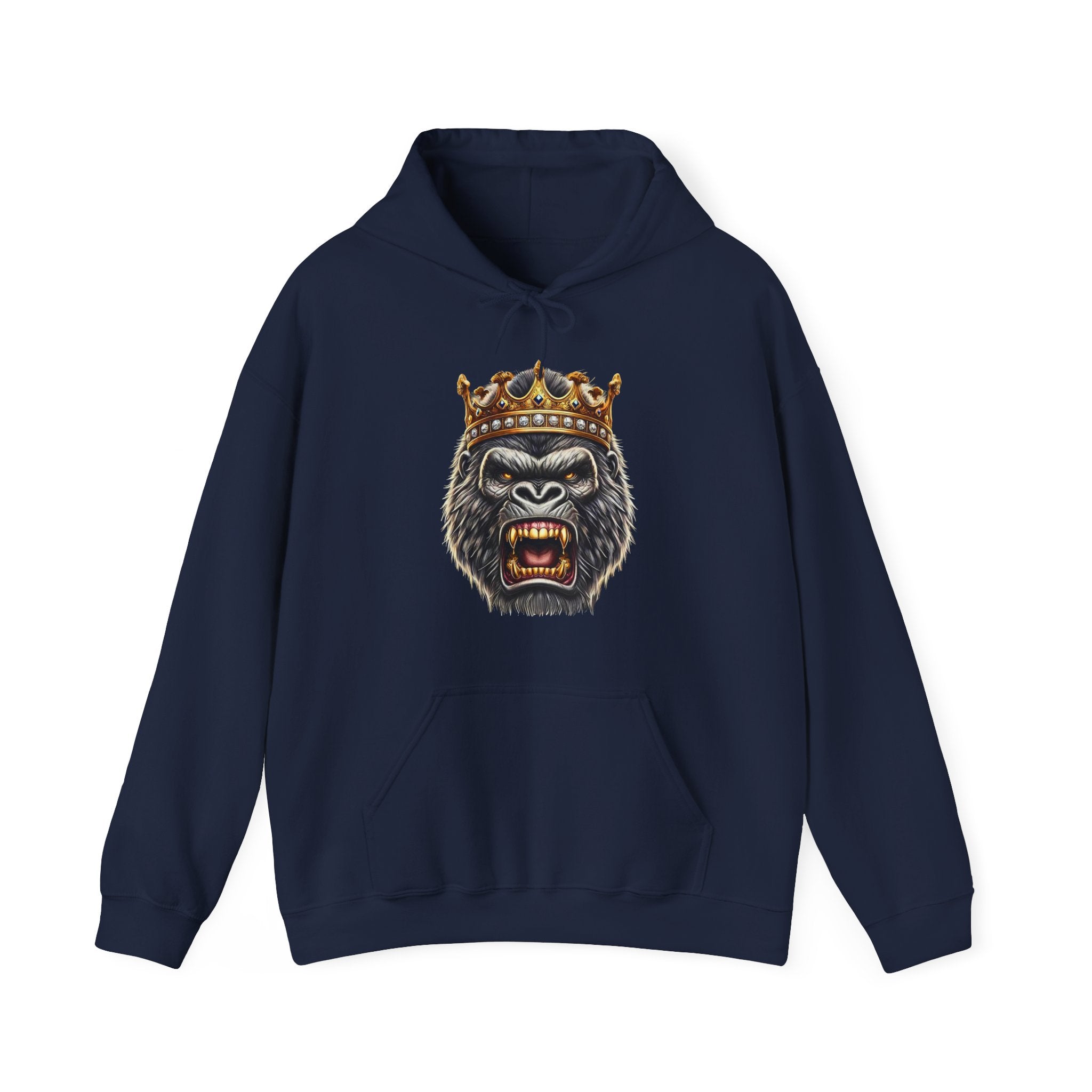 Angry Gorilla King Unisex Hoodie