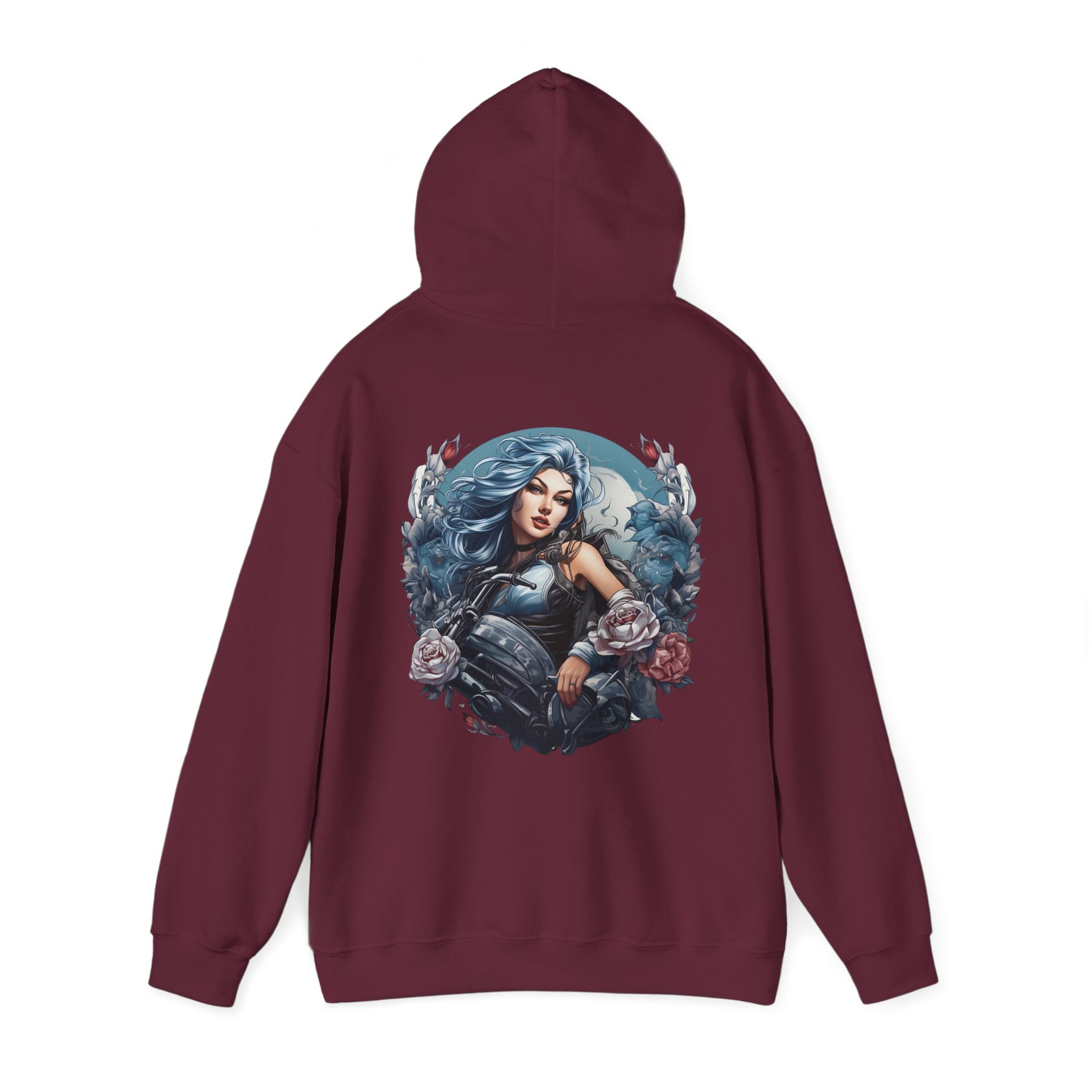 Biker Chick Unisex Hoodie