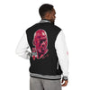 Unisex Heavyweight Letterman Jacket - Retro Basketball Style with Michael Jordan Graphic