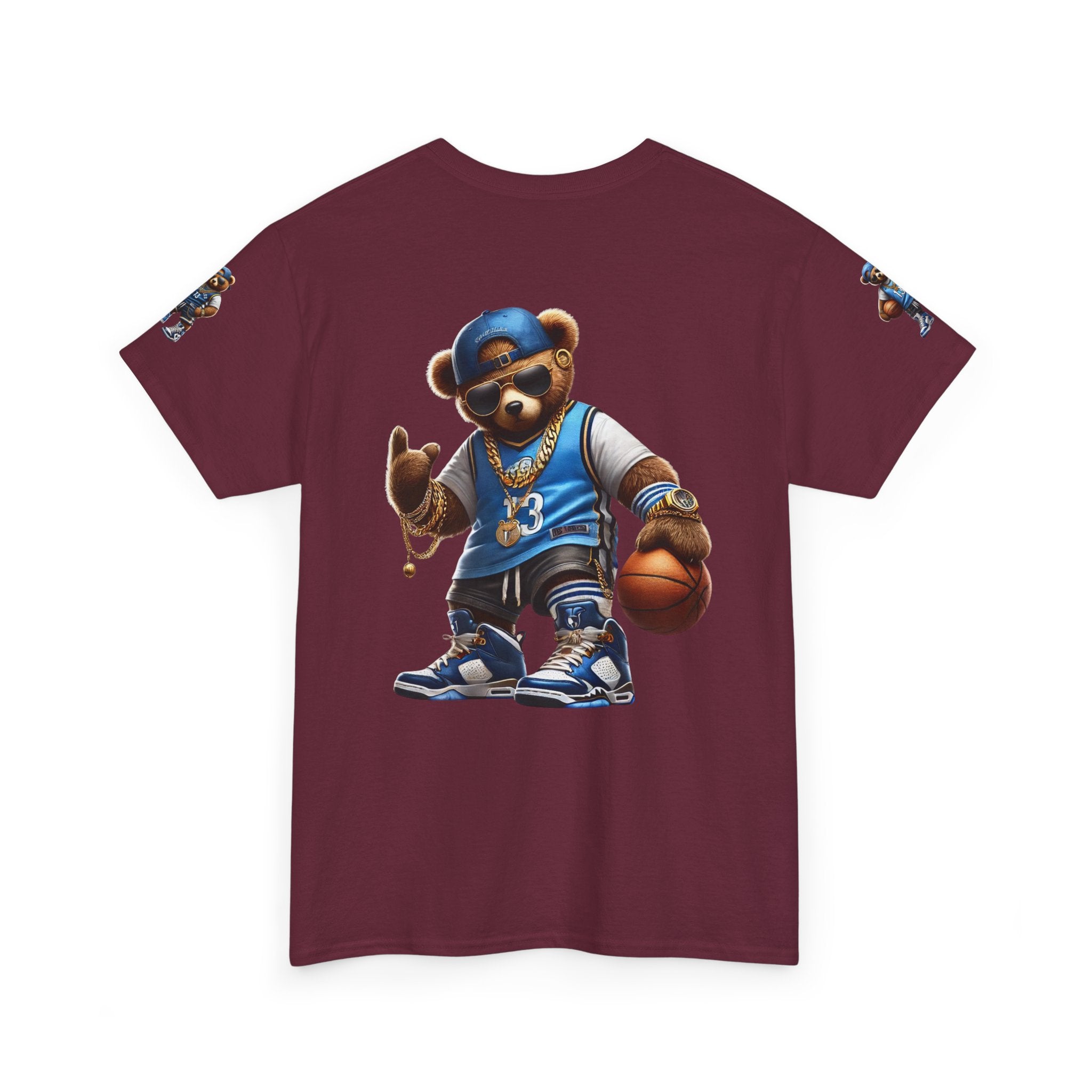 Basketball Teddy Unisex Heavy Cotton Tee