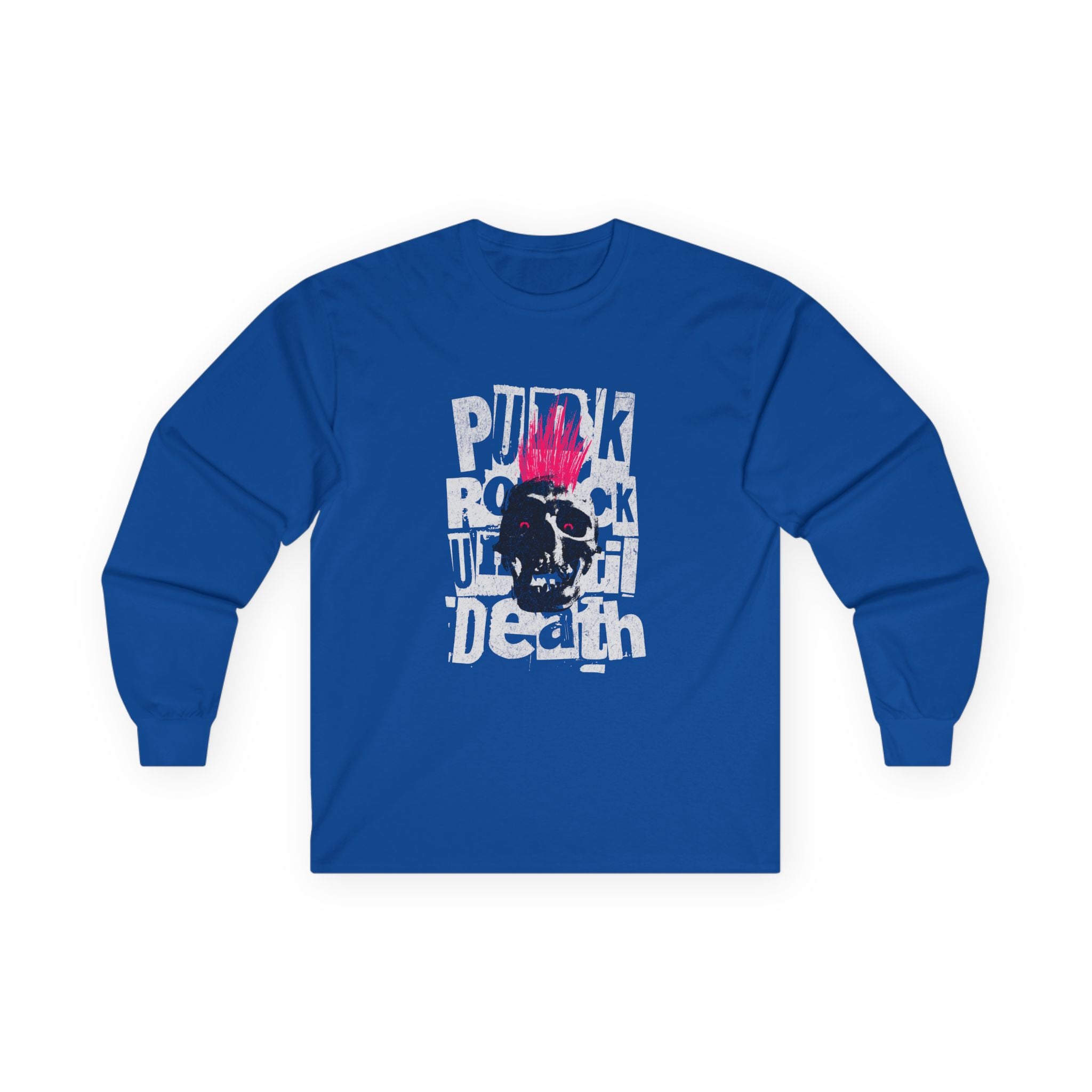 Punk Rock Death Unisex Long Sleeve Tee.