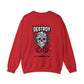 Skull Art Crewneck Sweatshirt – Destroy My Trust Design | Unisex Heavy Blend™