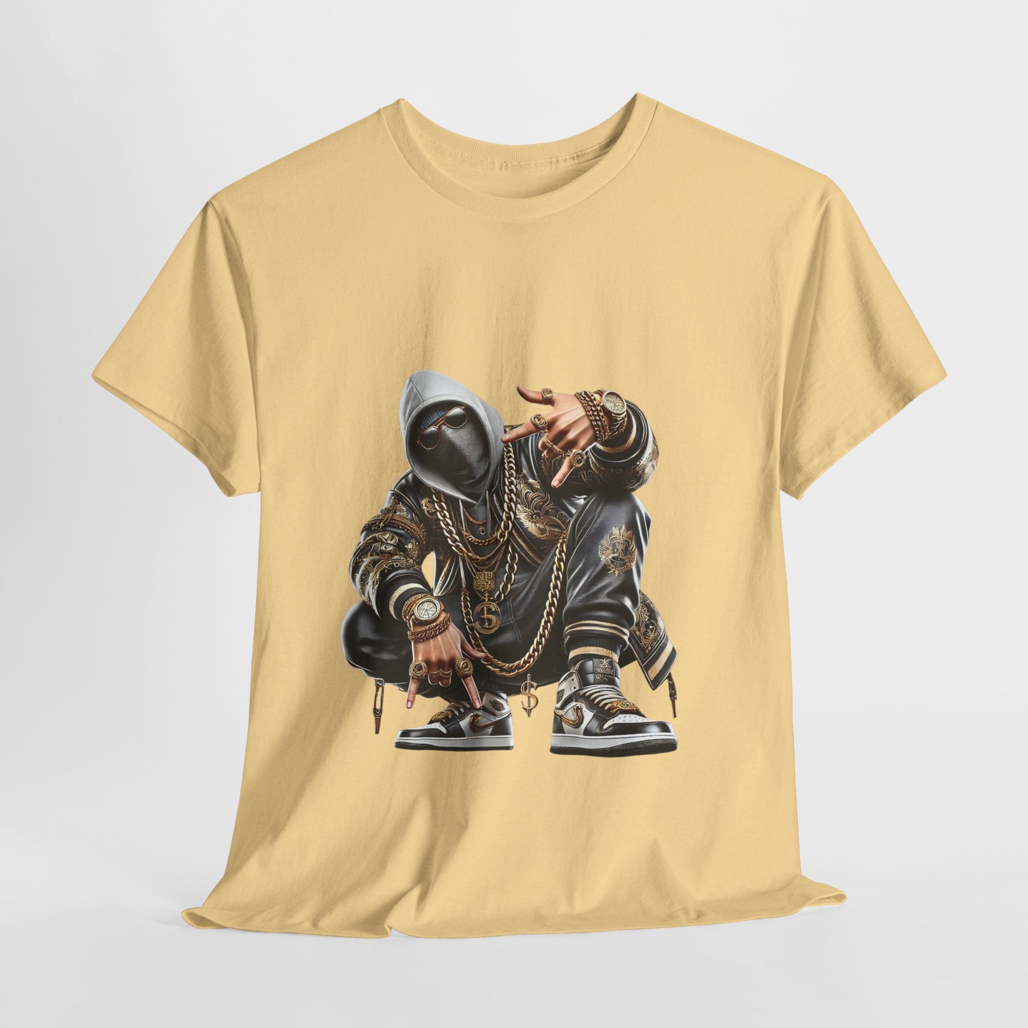 Urban Streetwear Tee with Graffiti Design