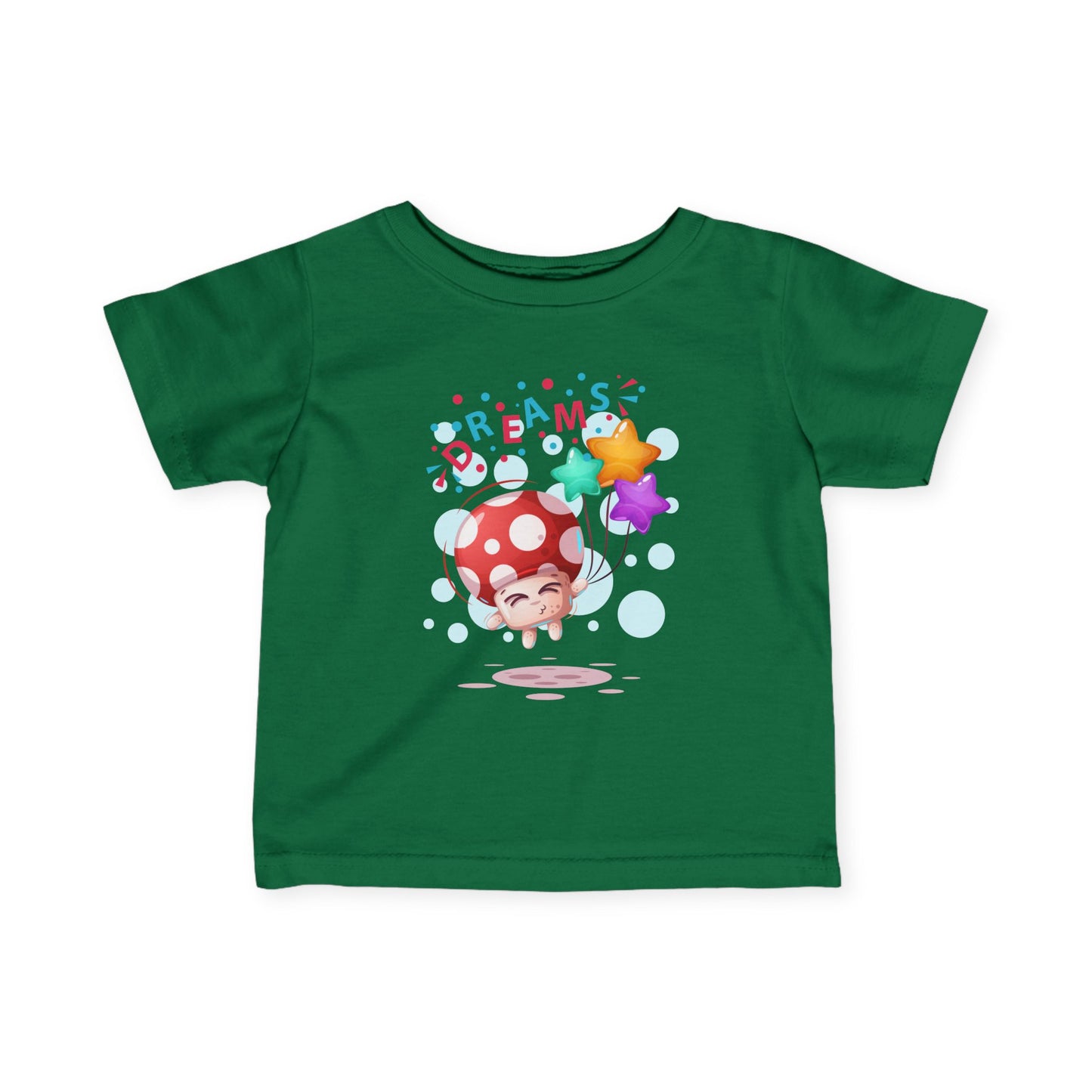 Adorable Dreams Mushroom Infant Tee for Sweet Sleepovers