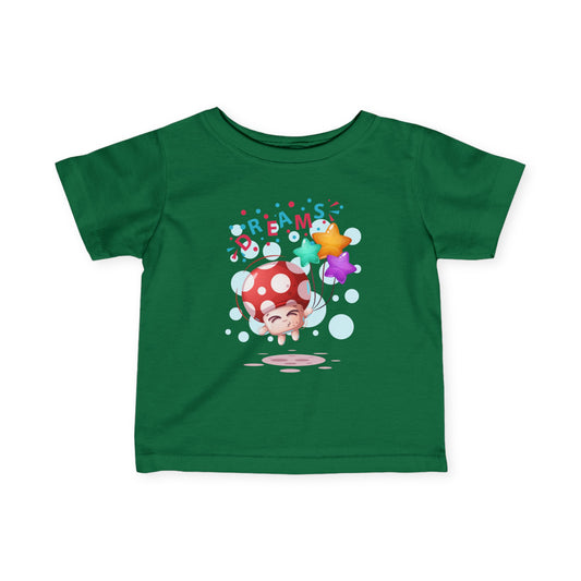 Adorable Dreams Mushroom Infant Tee for Sweet Sleepovers