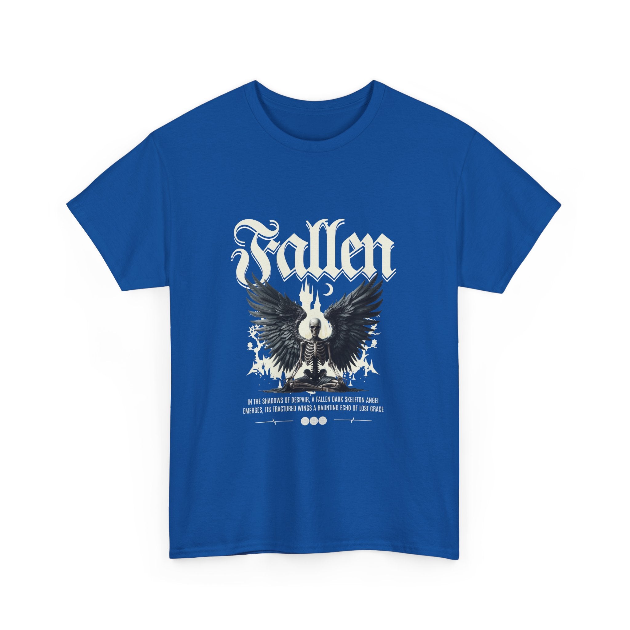 Fallen Graphic Unisex Heavy Cotton Tee - Casual Style for Music Lovers.