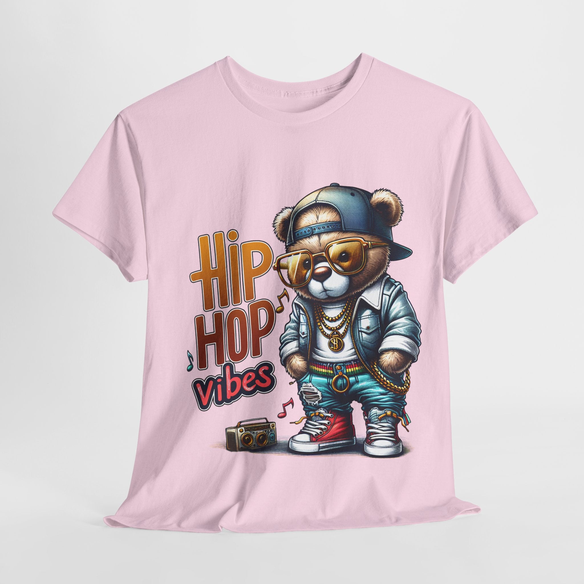 Hip Hop Vibes Unisex Heavy Cotton Tee