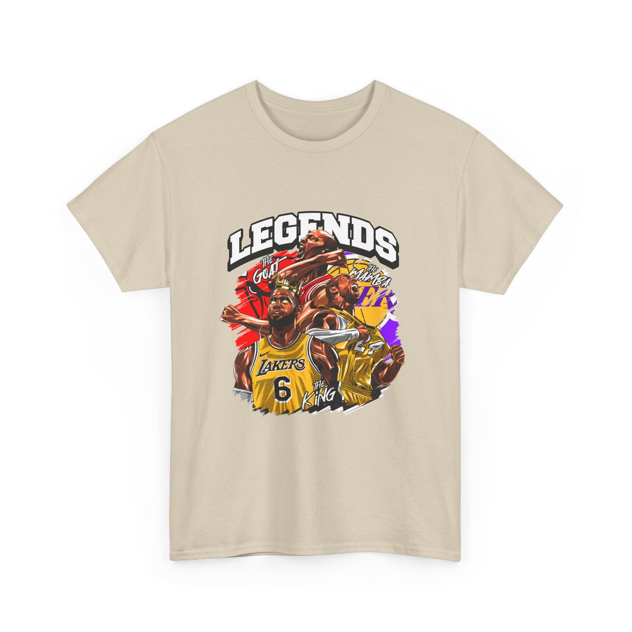 Trio Legends Unisex Heavy Cotton Tee