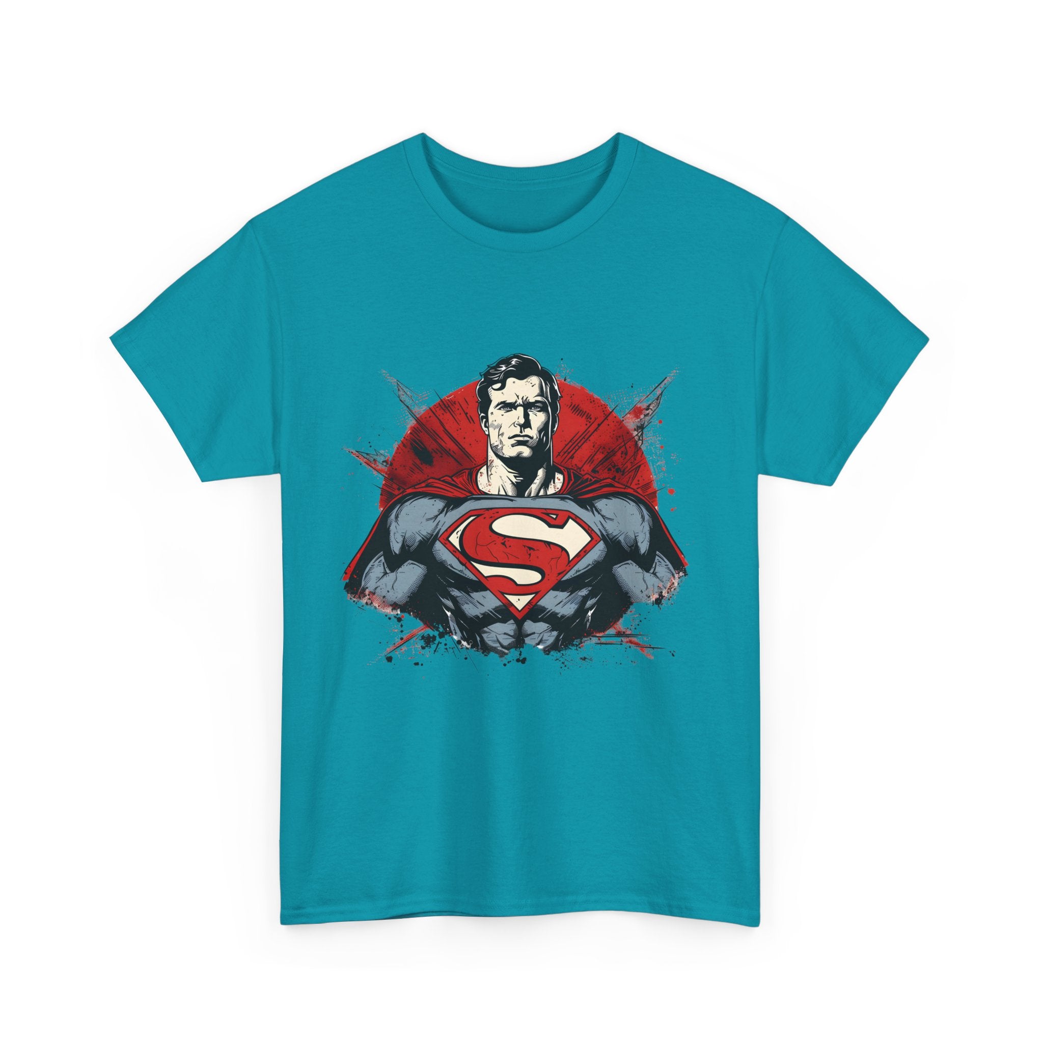 Superhero Superman Unisex Heavy Cotton Tee