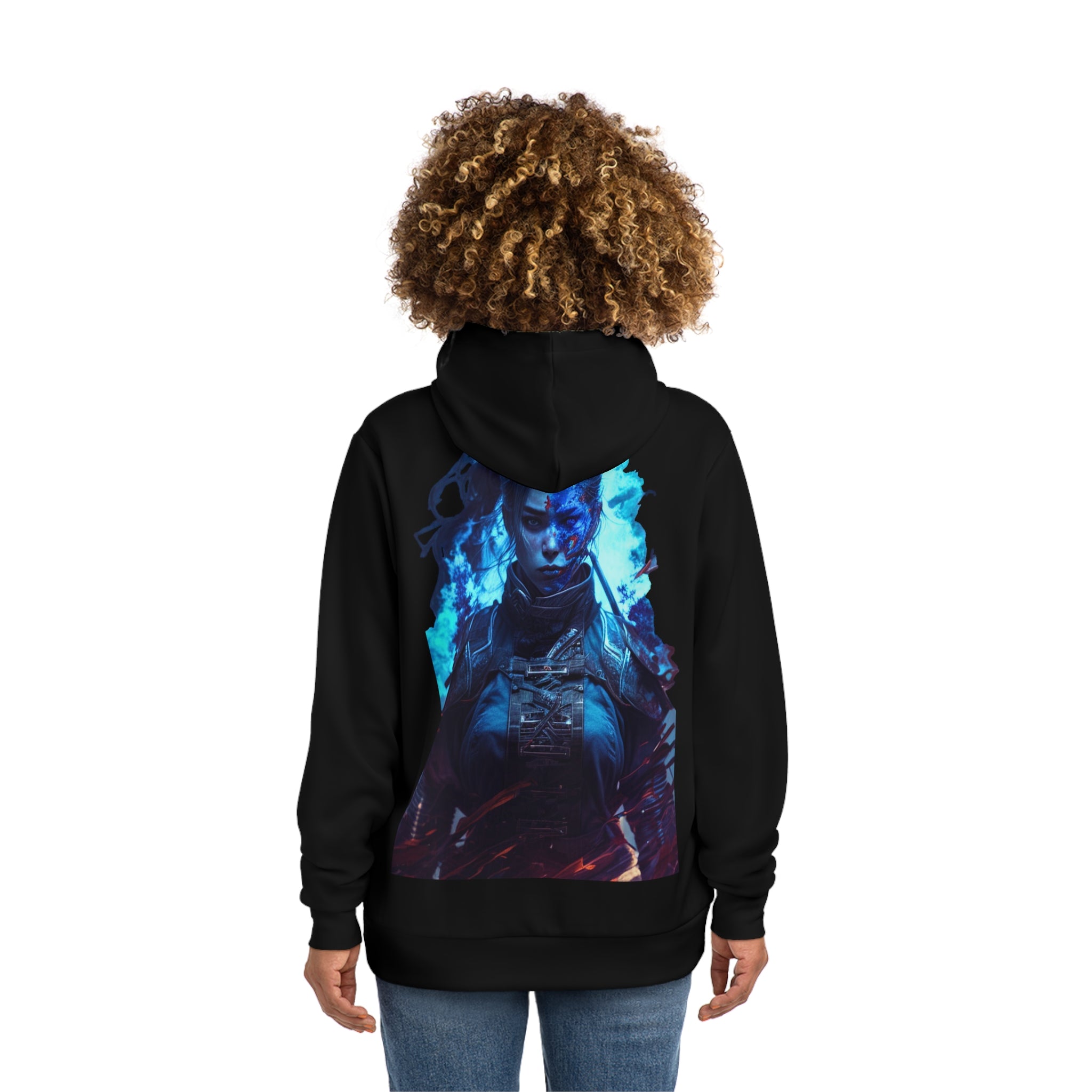 Female Ronin Fashion Hoodie (AOP)