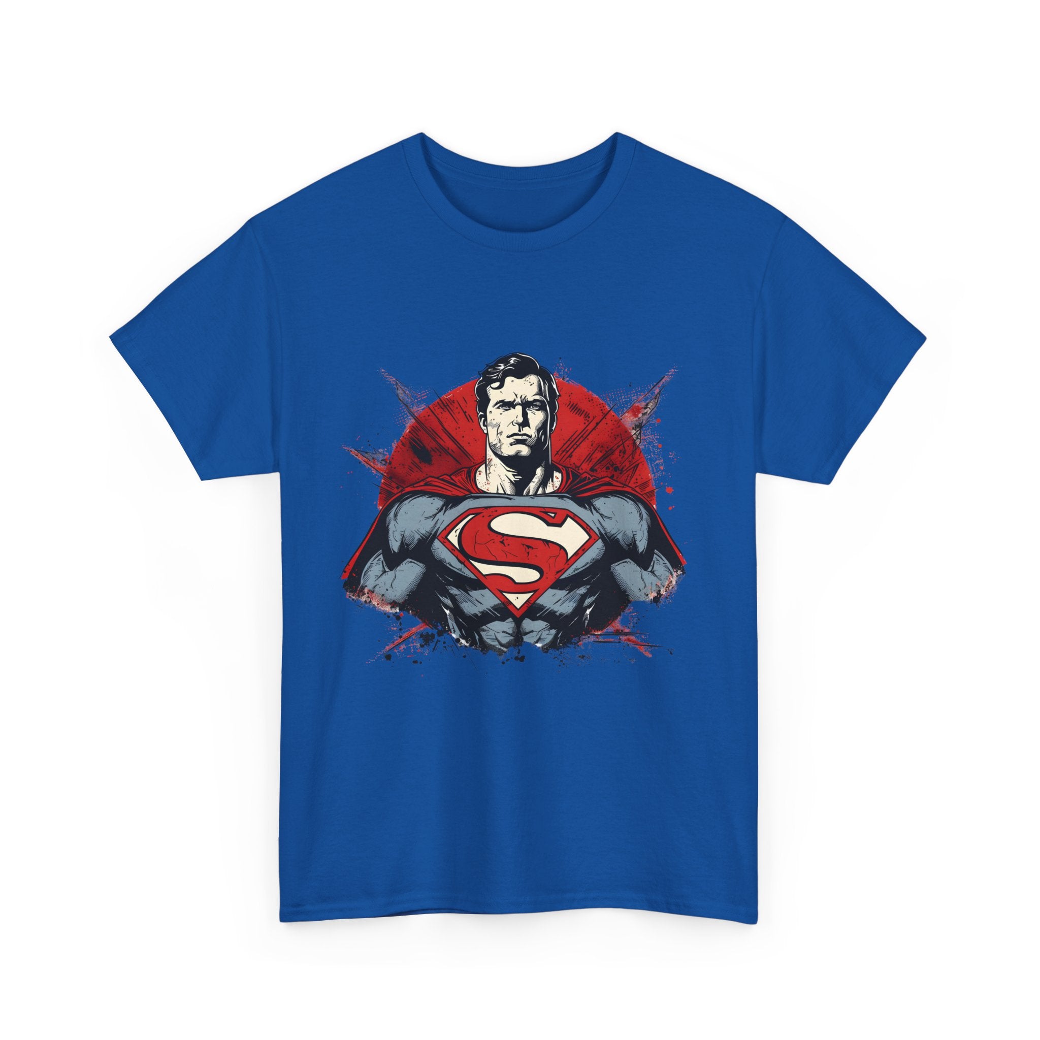 Superhero Superman Unisex Heavy Cotton Tee