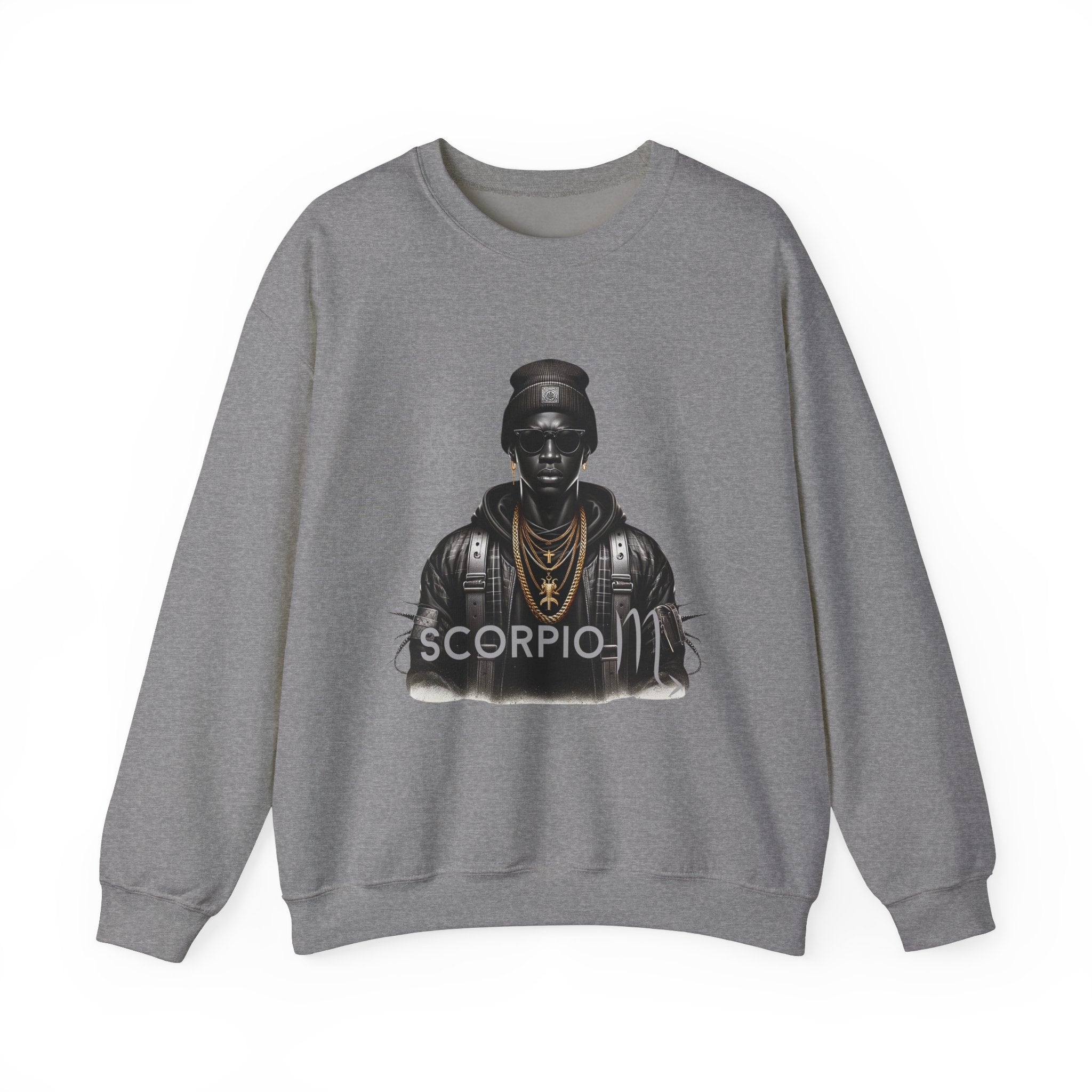 Scorpio Zodiac Crewneck Sweatshirt for Astrology Lovers