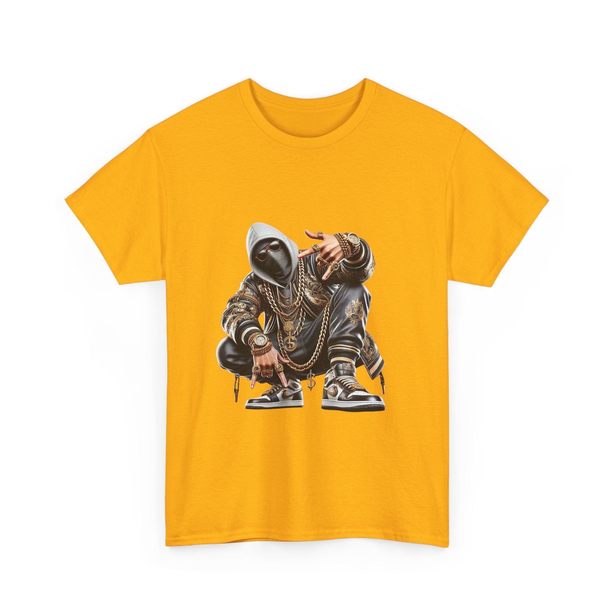 Urban Streetwear Tee with Graffiti Design