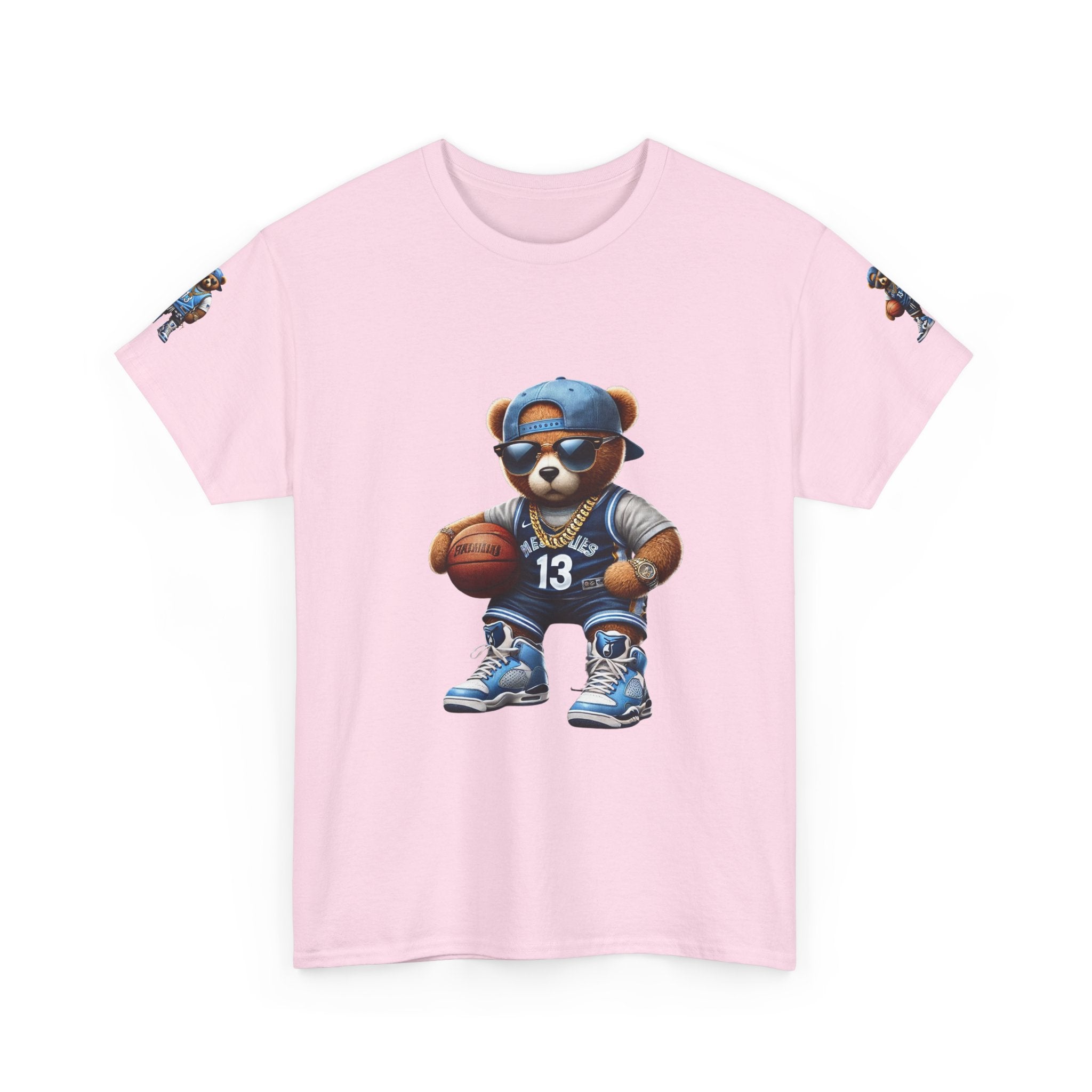 Basketball Teddy Unisex Heavy Cotton Tee