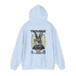 Unisex Heavy Blend™ Hooded Sweatshirt - 'Trouble' Bunny Design