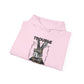 Unisex Heavy Blend™ Hooded Sweatshirt - 'Trouble' Bunny Design