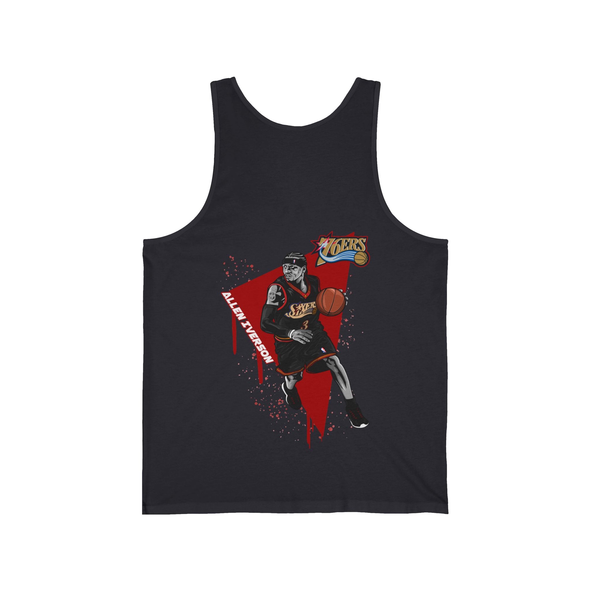 A Iverson Cool Basketball Jersey Tank Top