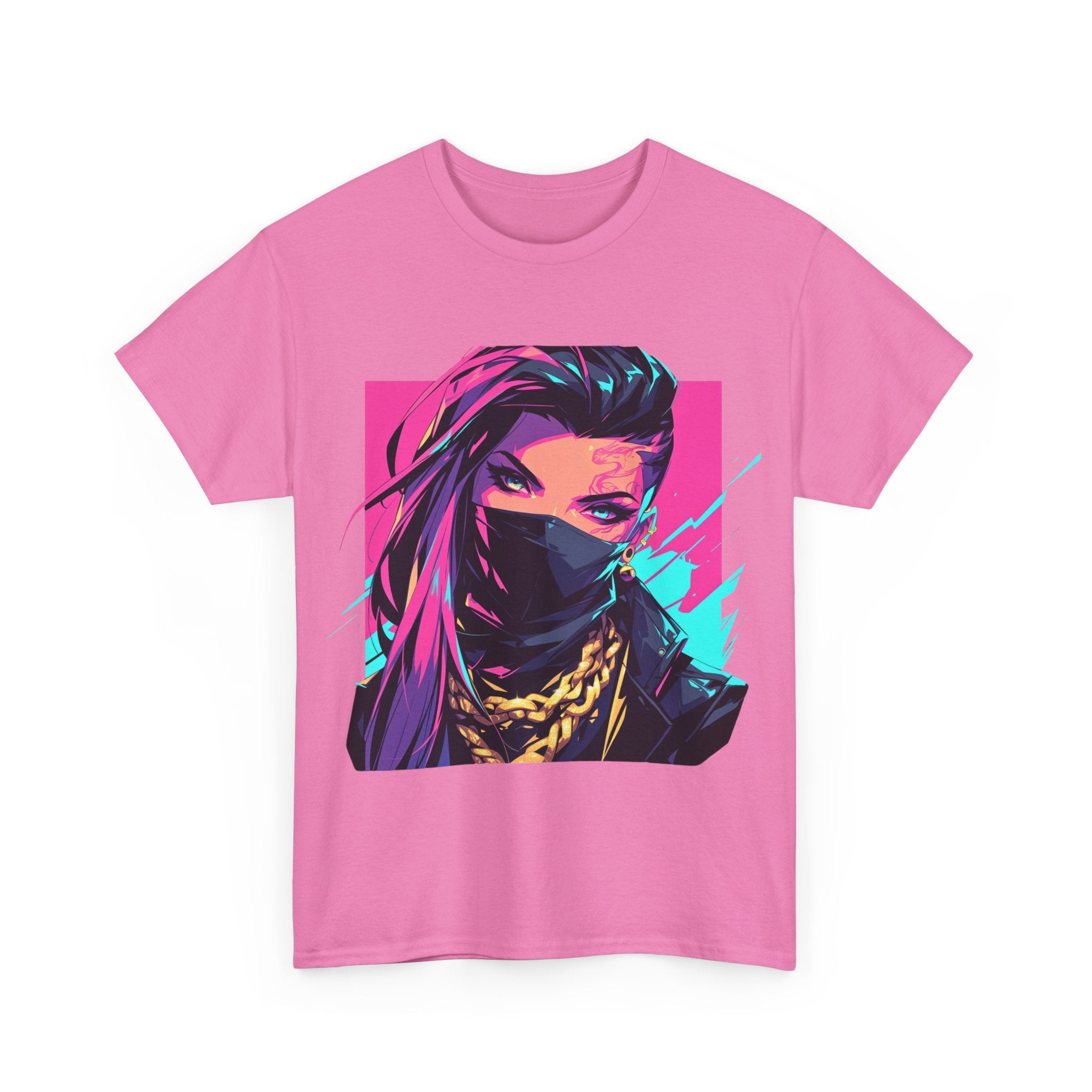 Anime Gangsta Girl Unisex Heavy Cotton Tee