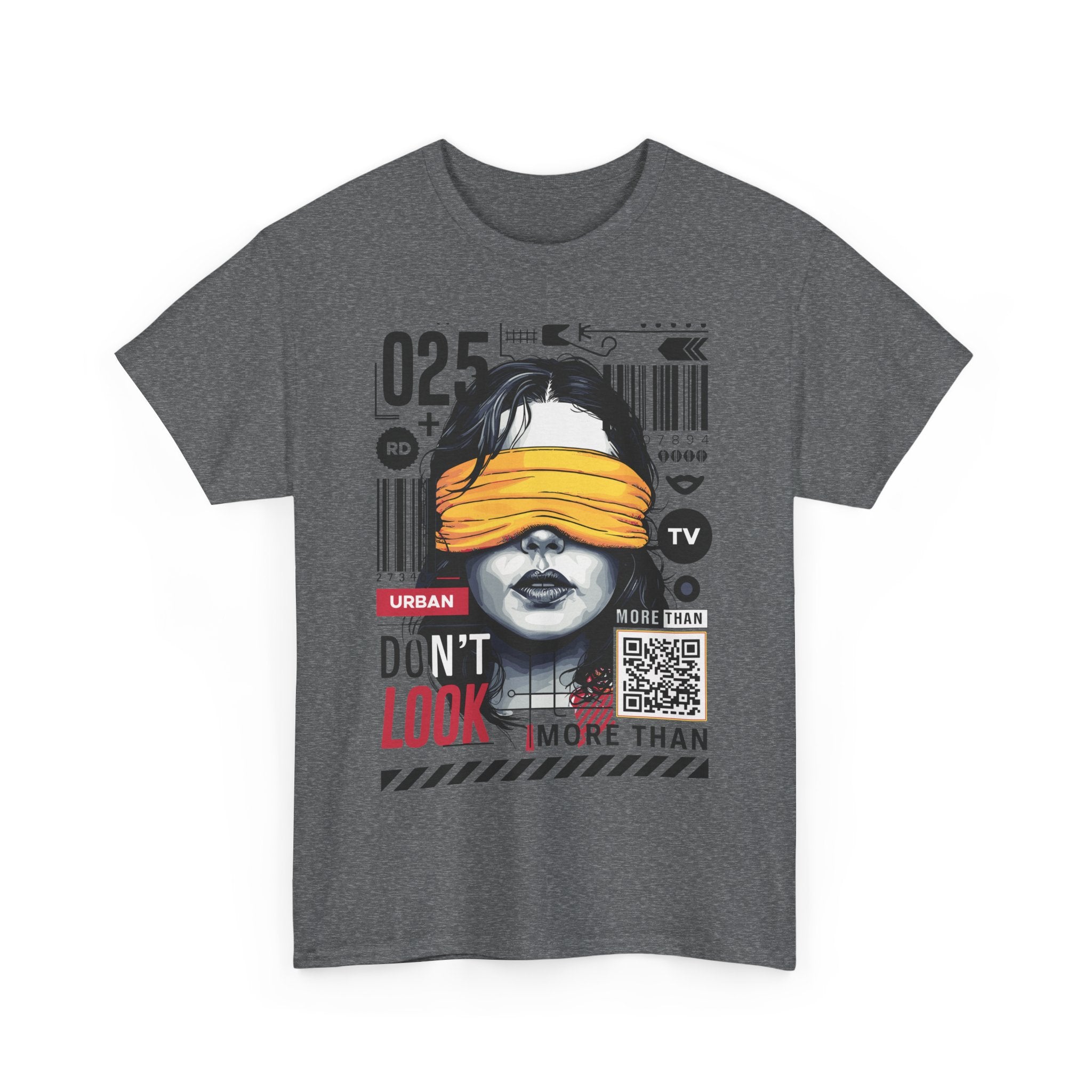 Urban Graphic T-Shirt - "Don't Look" Design