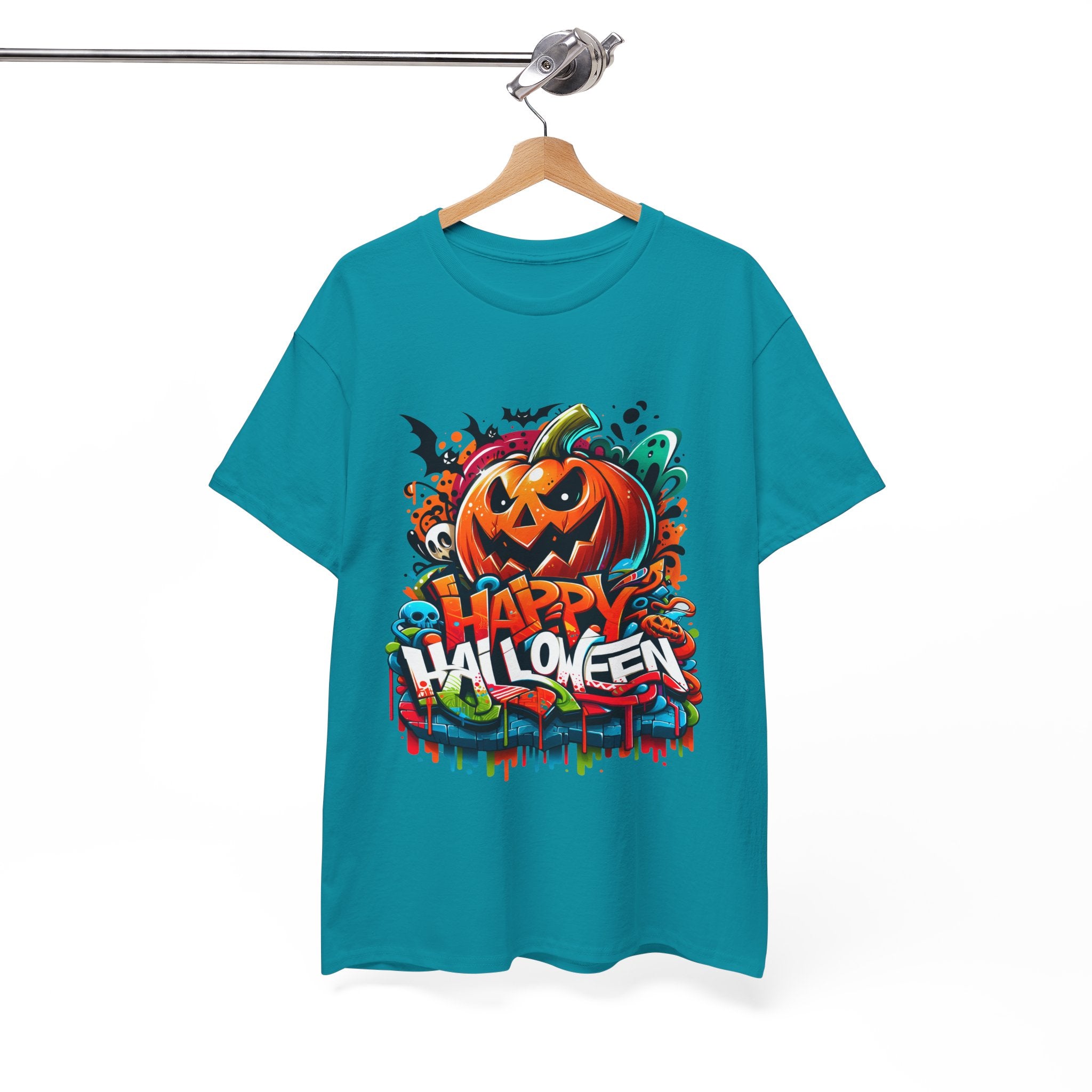 Happy Halloween Unisex Heavy Cotton Tee